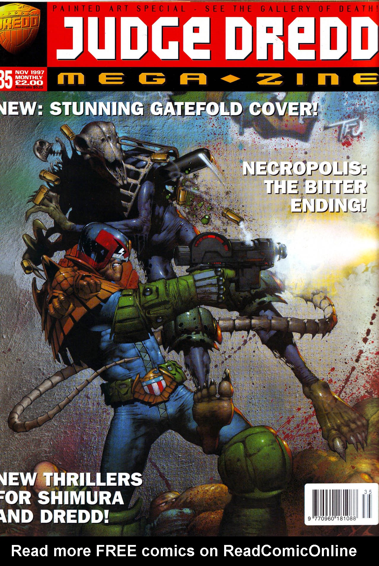 Read online Judge Dredd Megazine (vol. 3) comic -  Issue #35 - 1