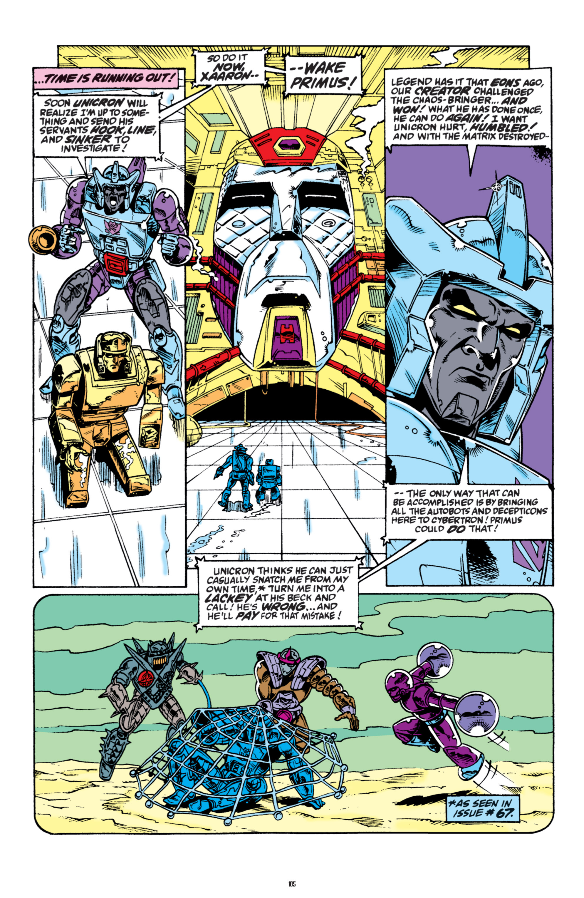 Read online The Transformers Classics comic -  Issue # TPB 6 - 185