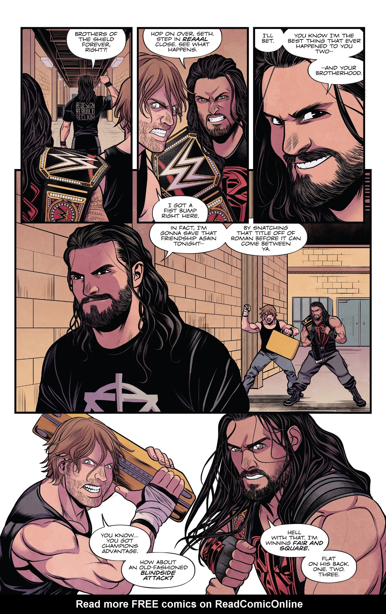 Read online WWE comic -  Issue #9 - 5