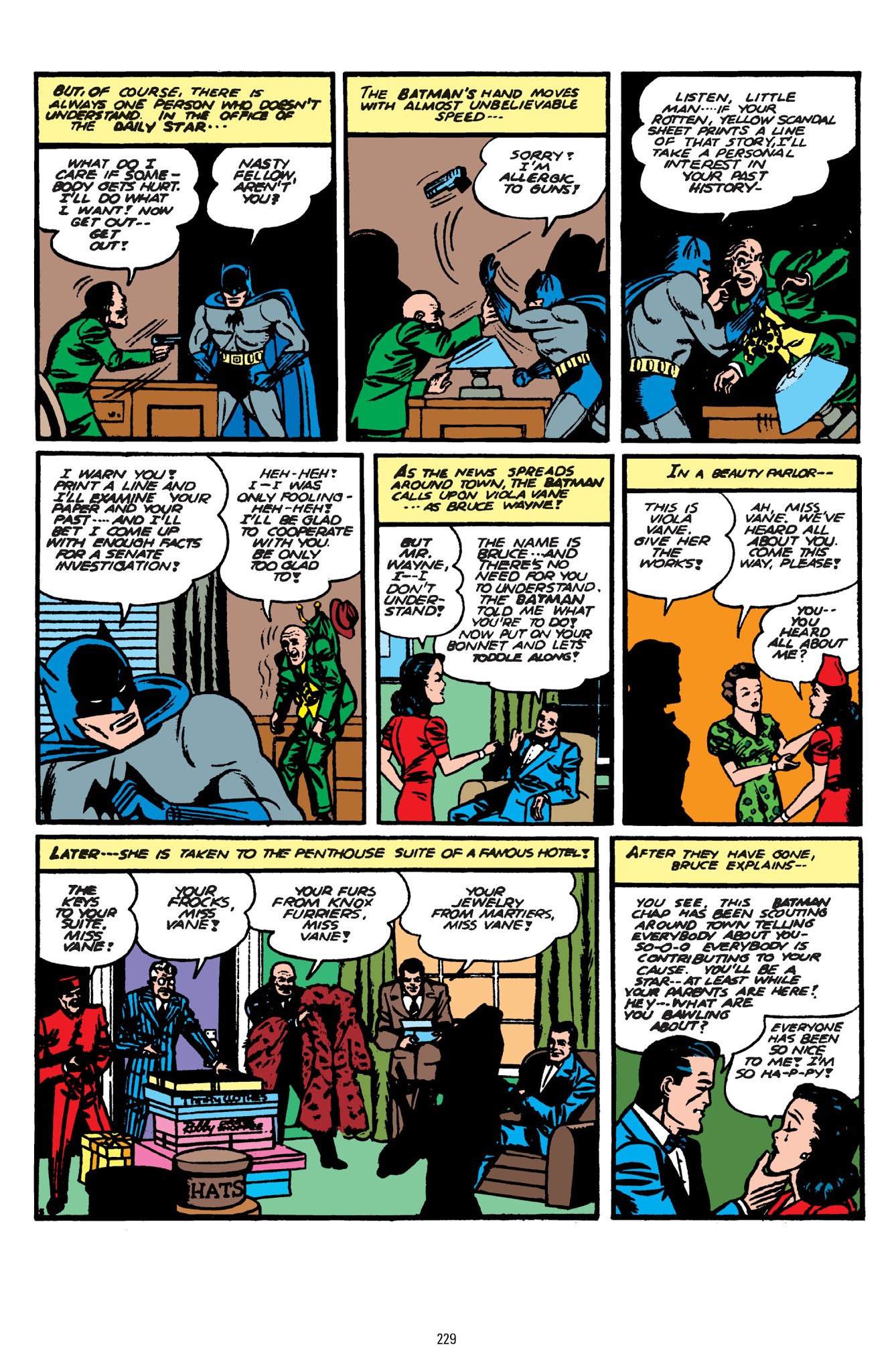 Read online Batman: The Golden Age Omnibus comic -  Issue # TPB 2 - 229