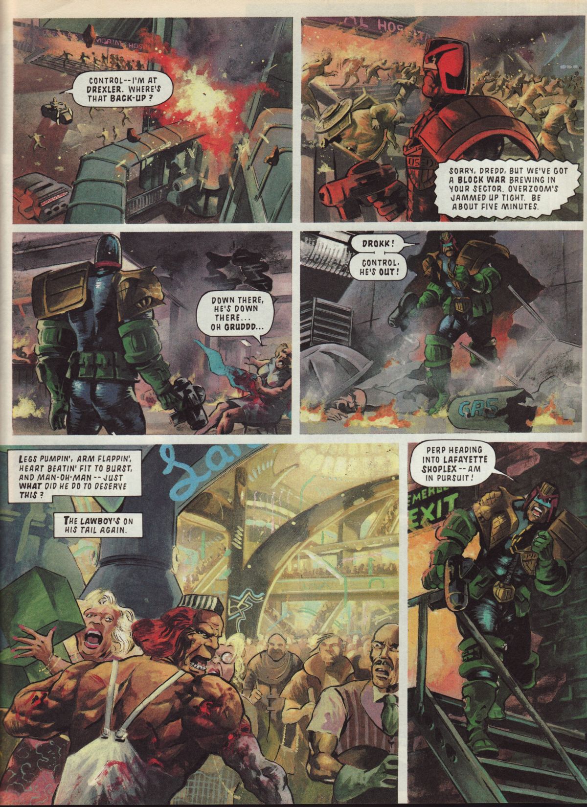Read online Judge Dredd: The Megazine (vol. 2) comic -  Issue #29 - 10
