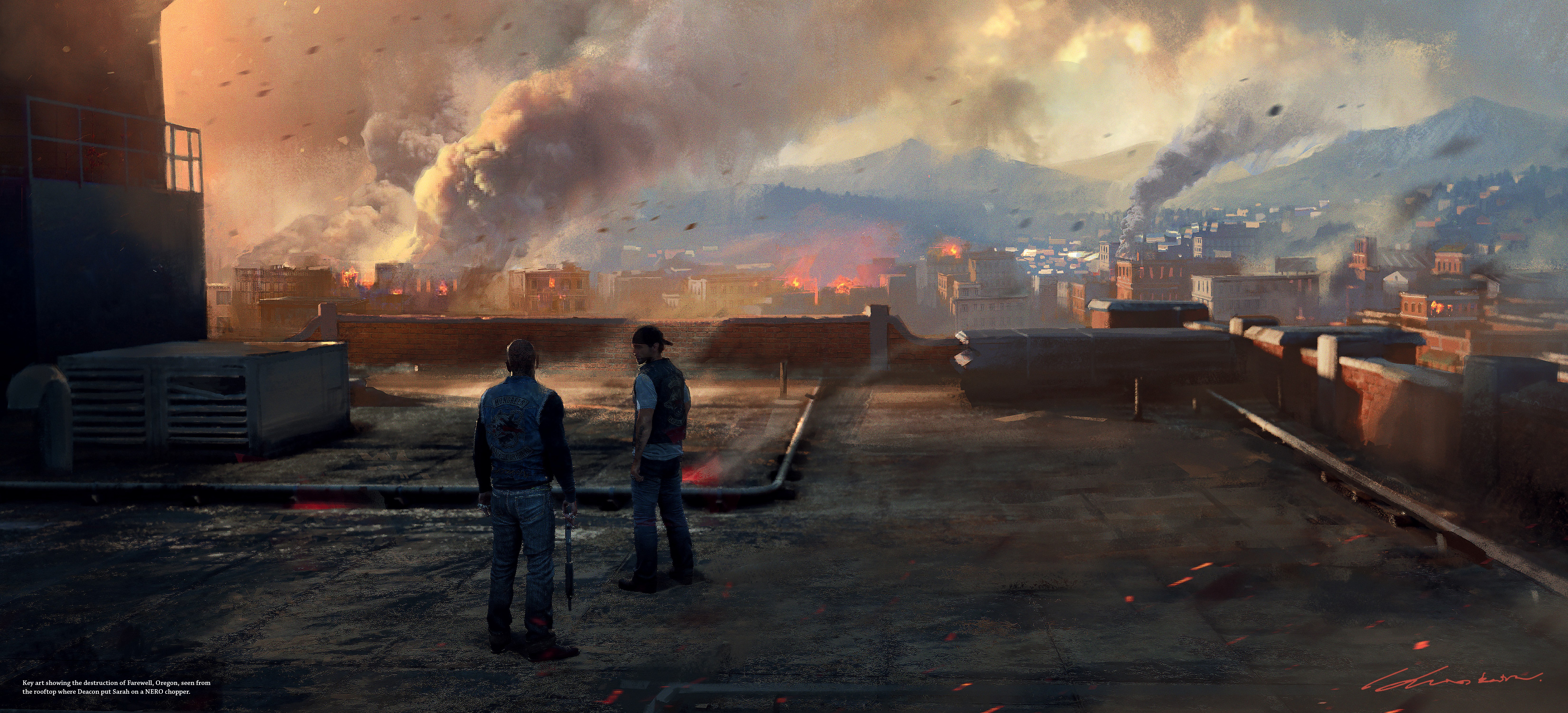 Read online The Art of Days Gone comic -  Issue # TPB (Part 1) - 70