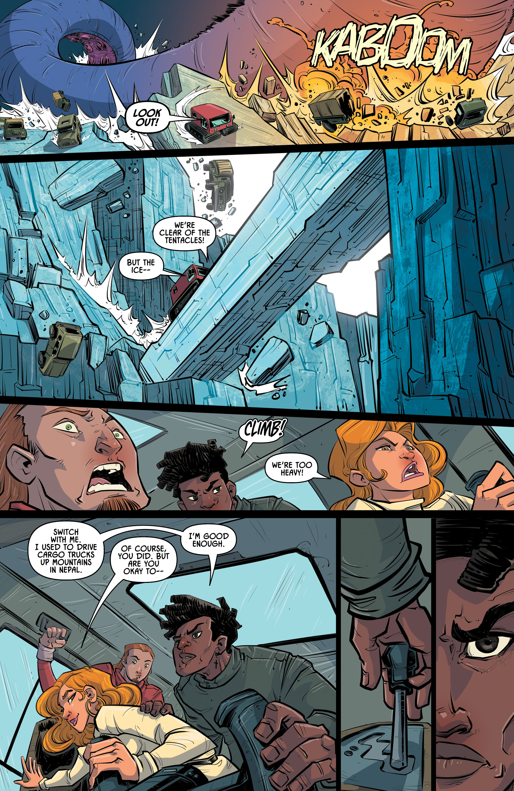 Read online Kaiju Score: Steal From the Gods comic -  Issue #4 - 15