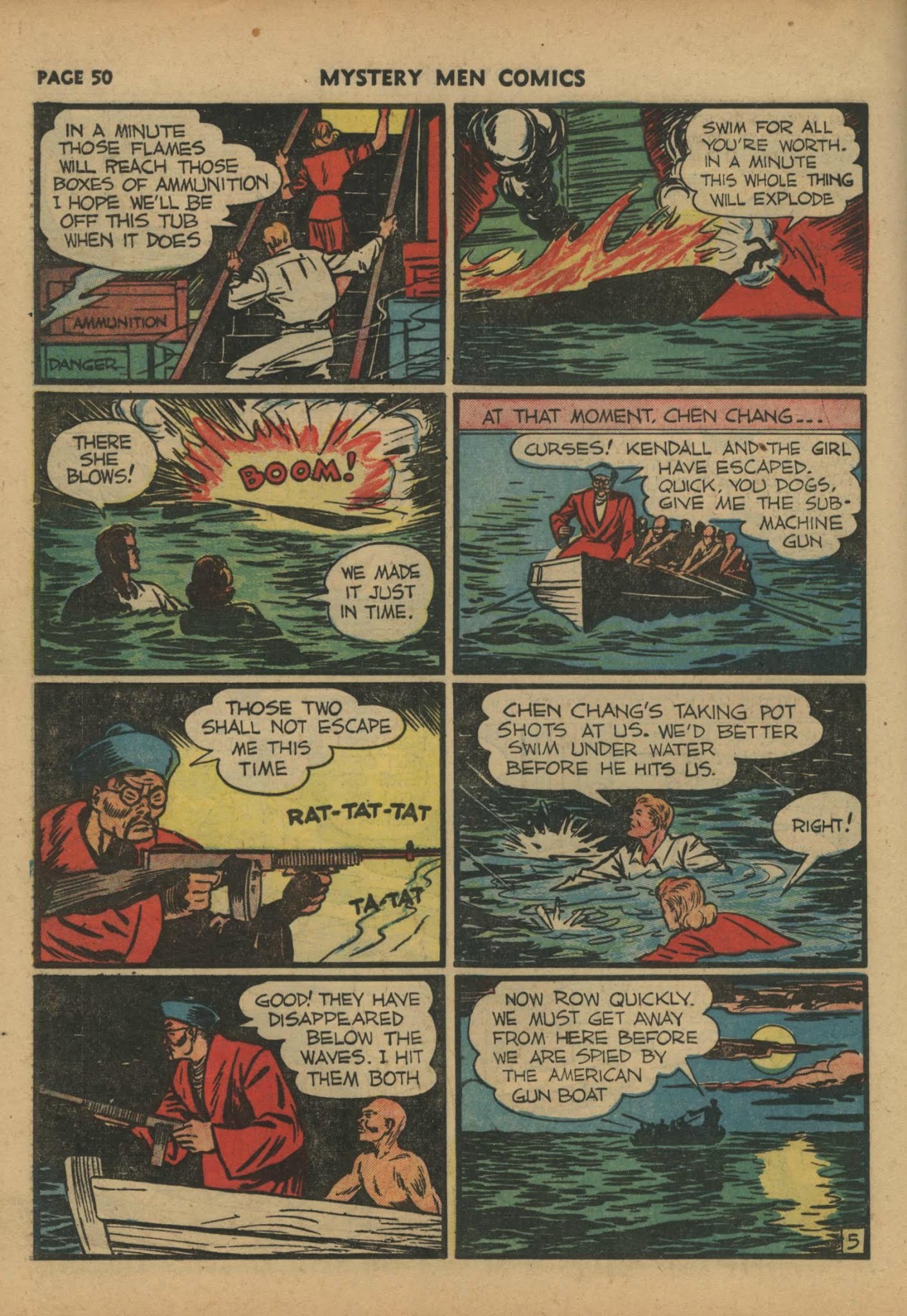 Read online Mystery Men Comics comic -  Issue #19 - 52