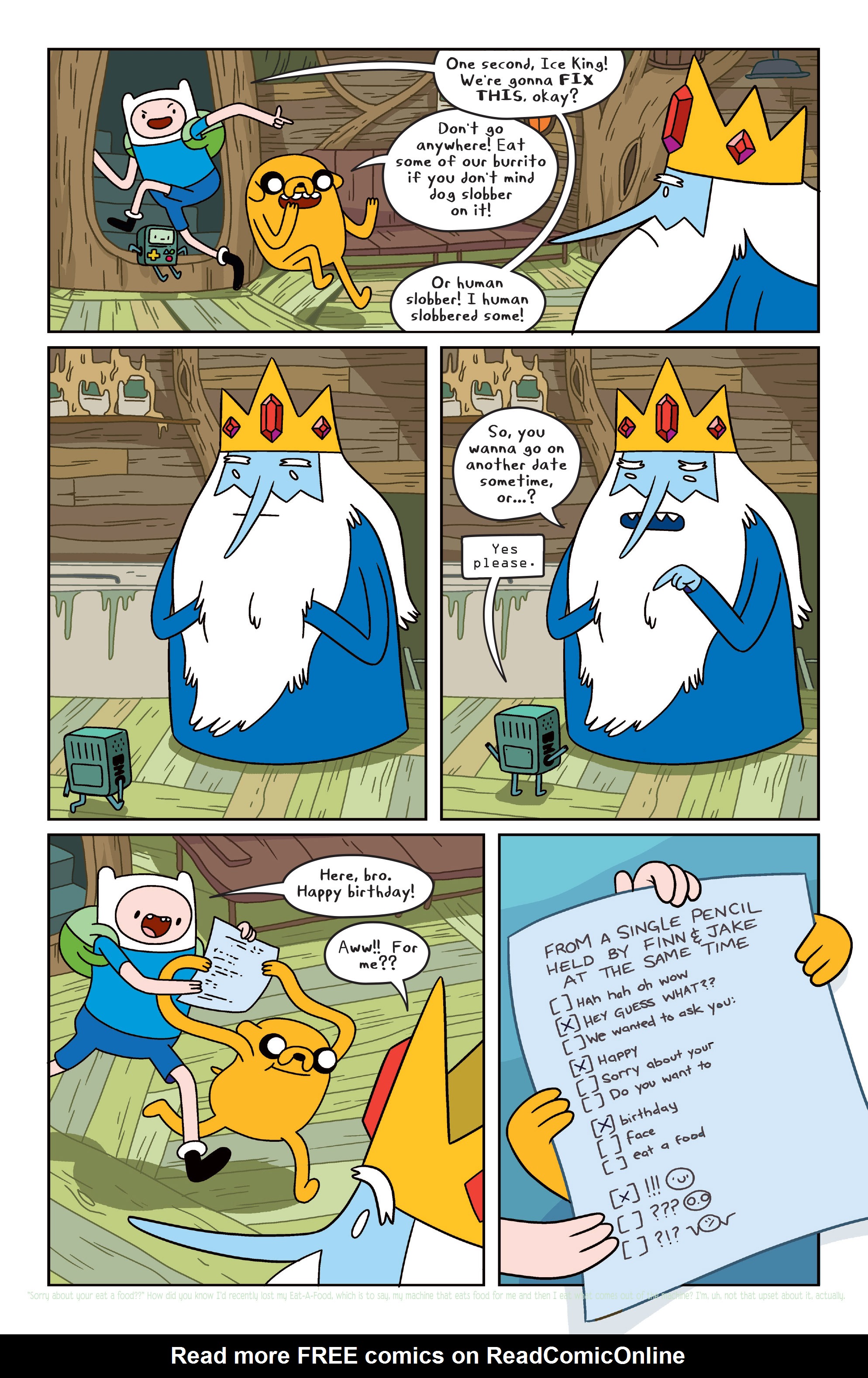Read online Adventure Time comic -  Issue #31 - 14