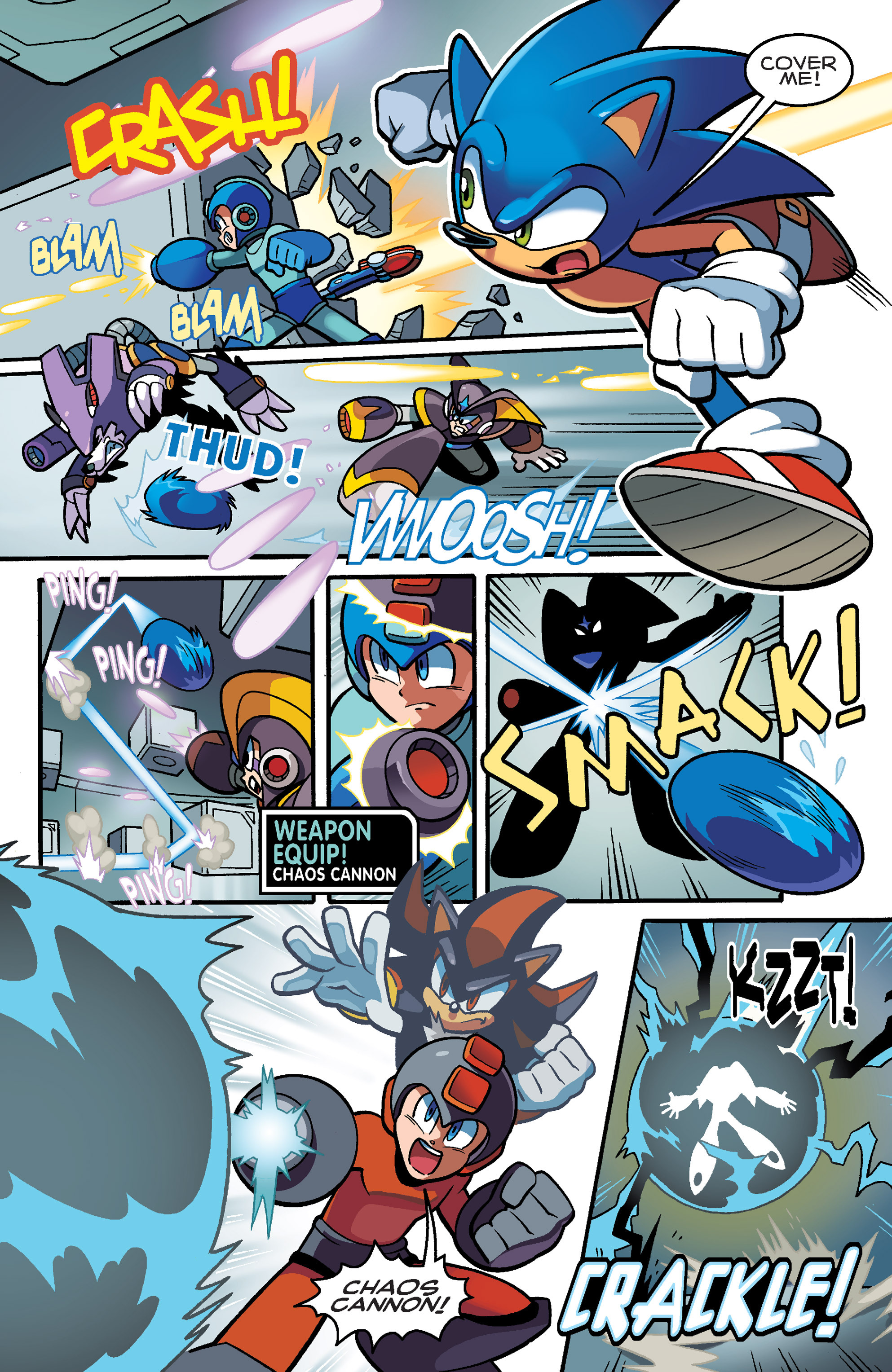 Read online Sonic Mega Man Worlds Collide comic -  Issue # Vol 3 - 82