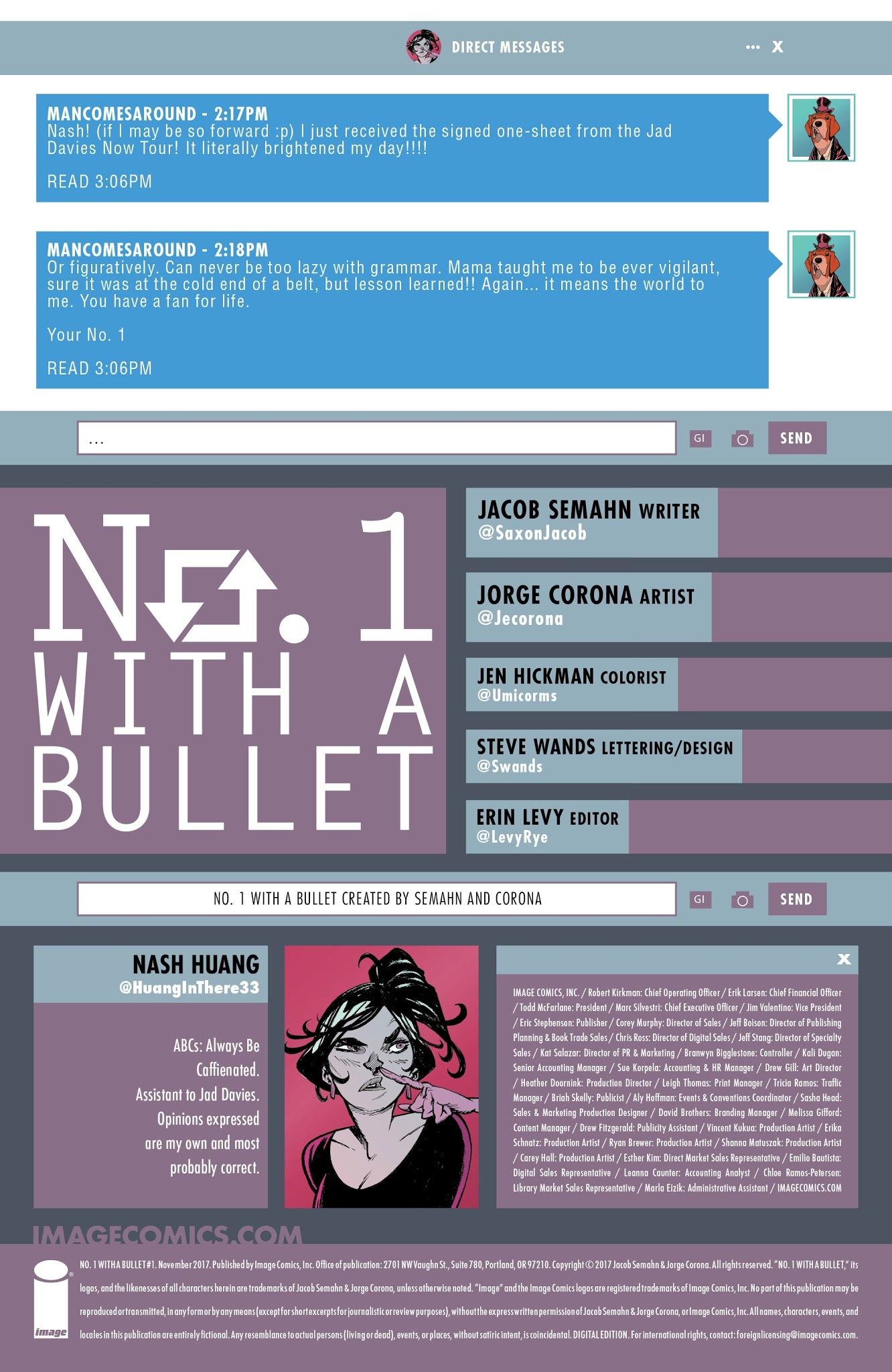 Read online No. 1 With A Bullet comic -  Issue #1 - 2