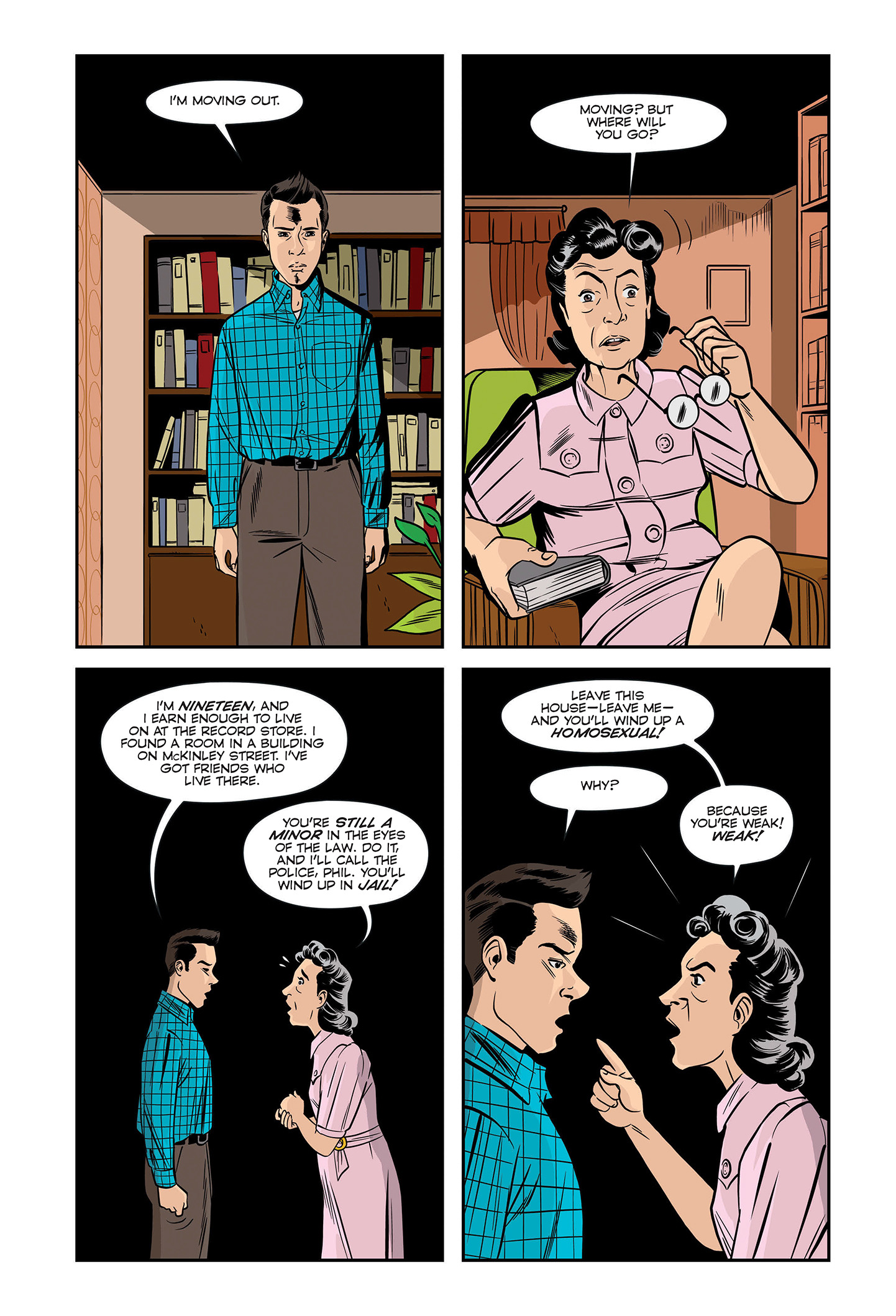 Read online Philip K. Dick: A Comics Biography comic -  Issue # TPB - 25