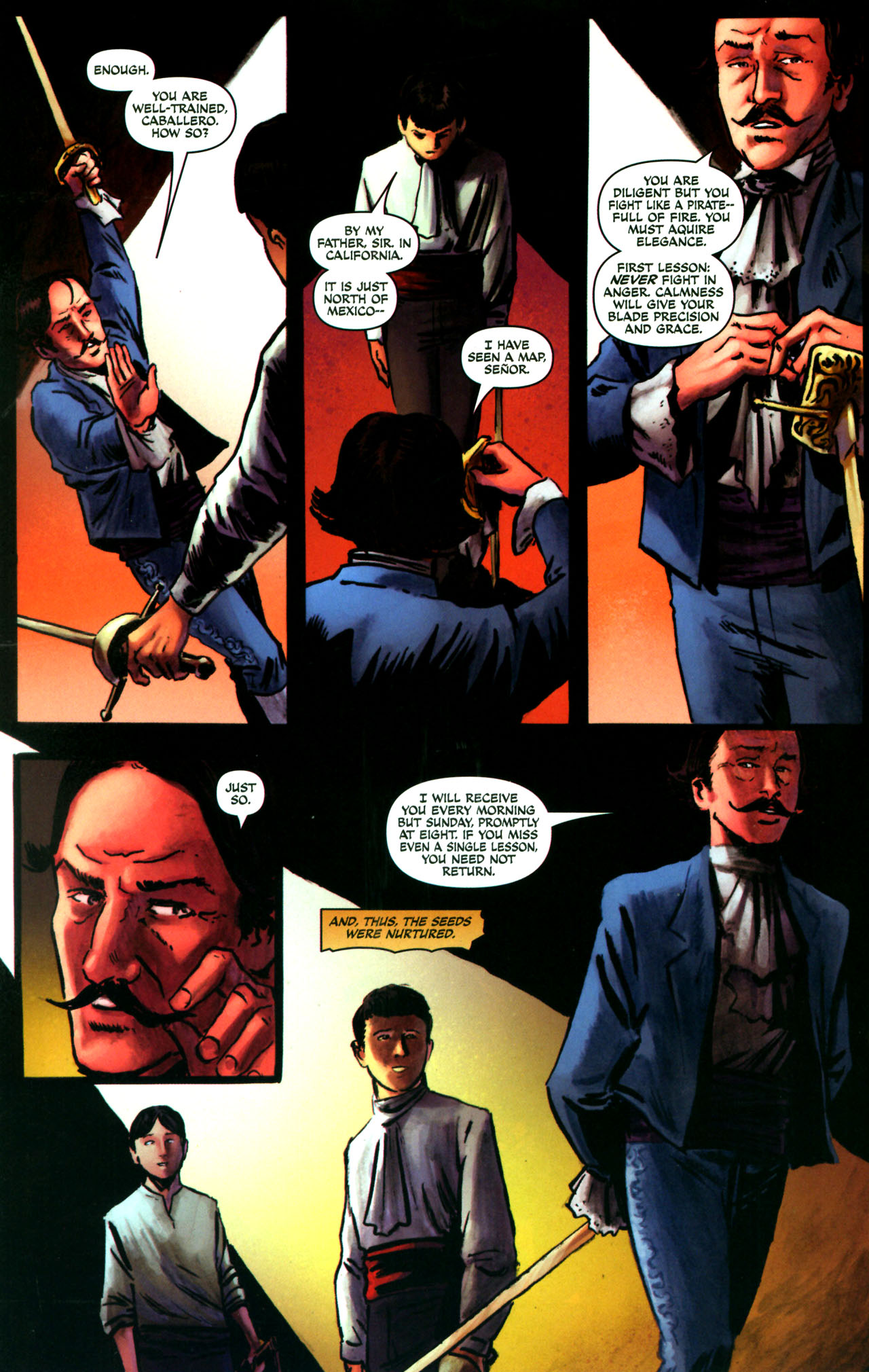 Read online Zorro (2008) comic -  Issue #3 - 18