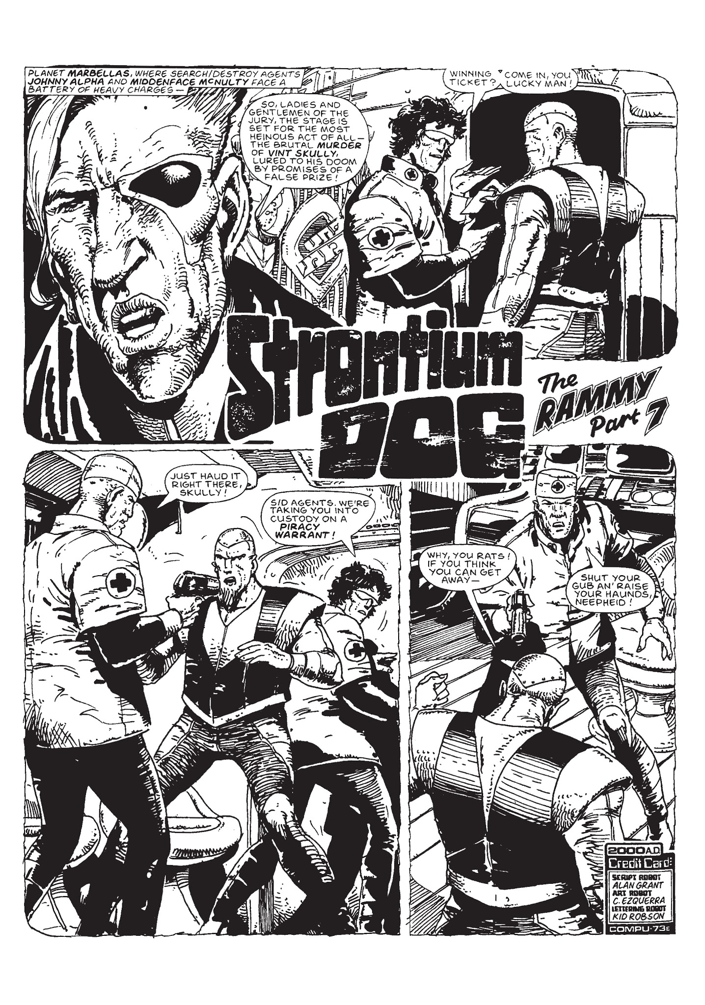 Read online Strontium Dog: Search/Destroy Agency Files comic -  Issue # TPB 4 - 207