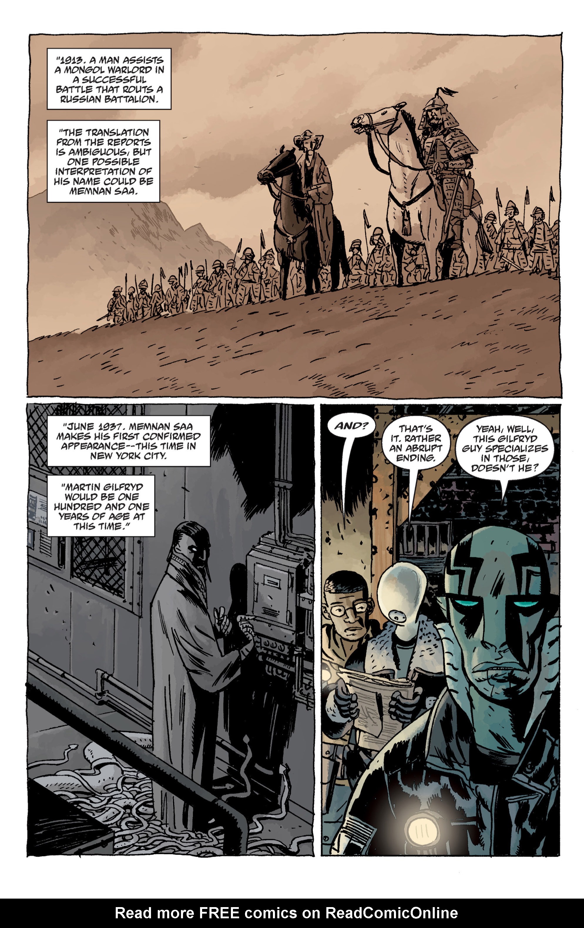 Read online B.P.R.D.: Hollow Earth and Other Stories comic -  Issue # TPB 11 - 20