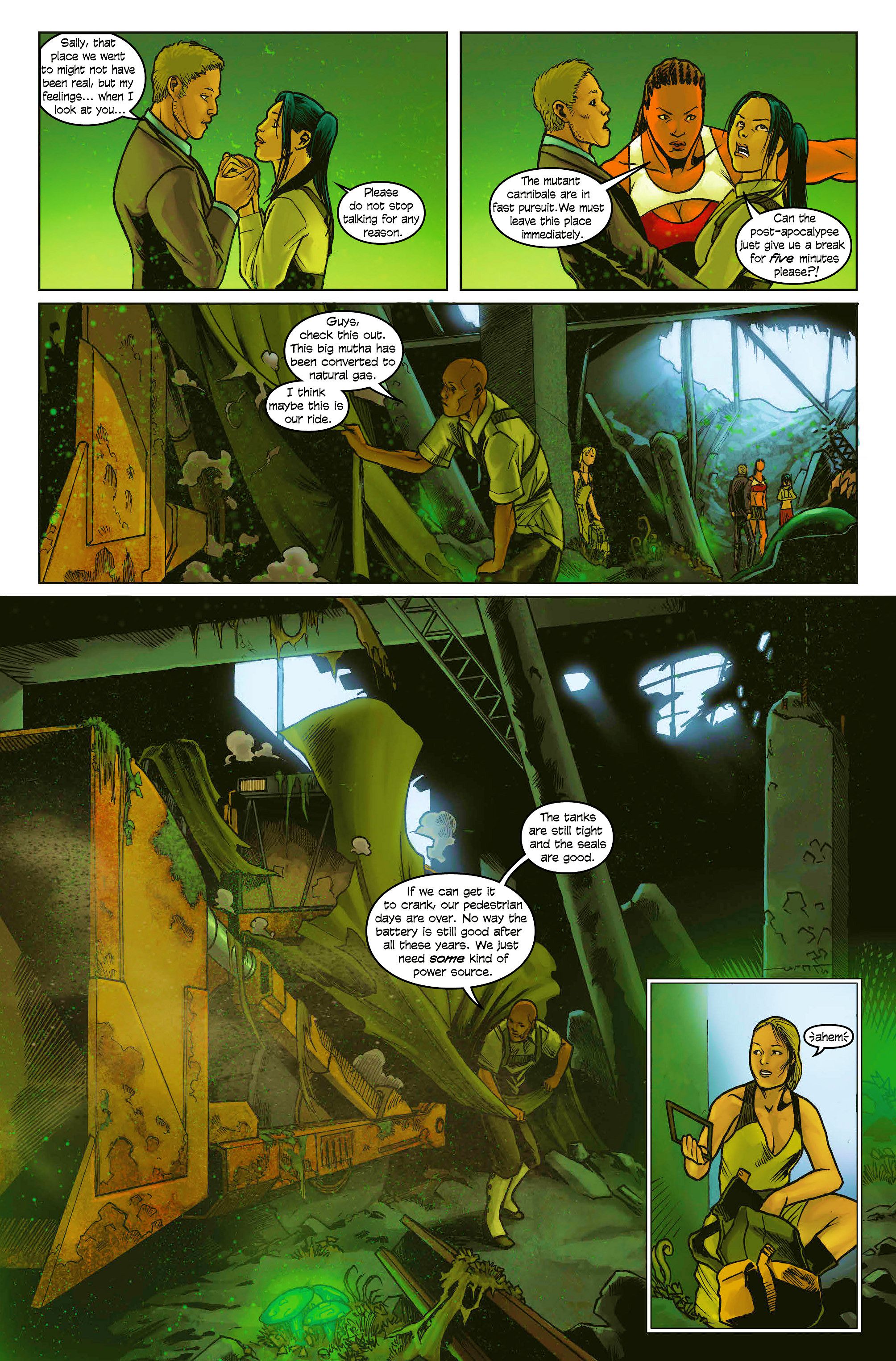 Read online Sally of the Wasteland comic -  Issue #4 - 9