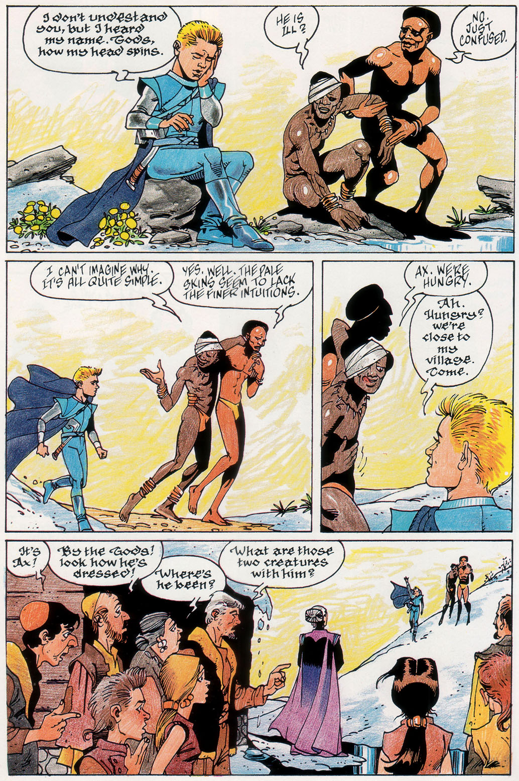 Read online Marvel Graphic Novel comic -  Issue #44 - Ax - 47