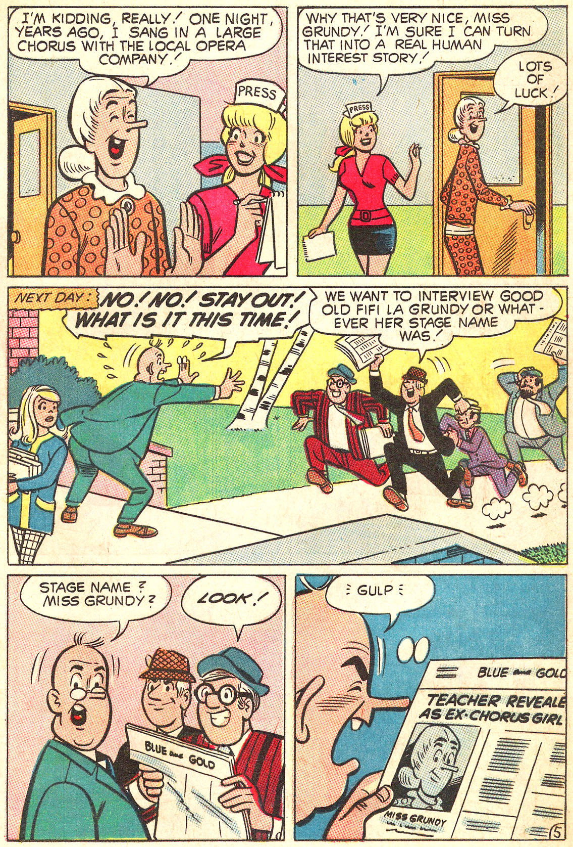 Read online Archie's Girls Betty and Veronica comic -  Issue #170 - 17