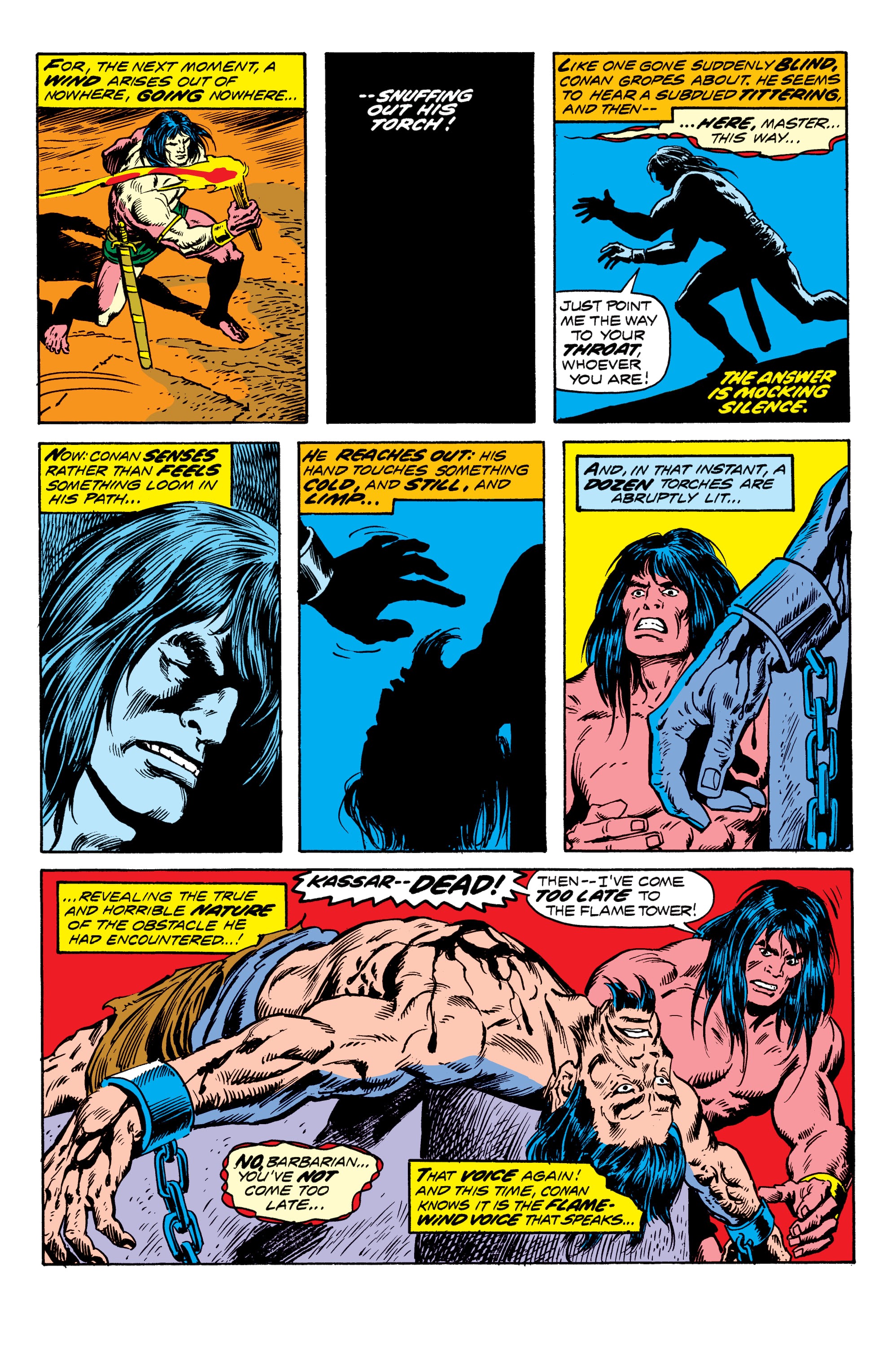 Read online Conan The Barbarian Epic Collection: The Original Marvel Years - The Curse Of The Golden Skull comic -  Issue # TPB (Part 2) - 39