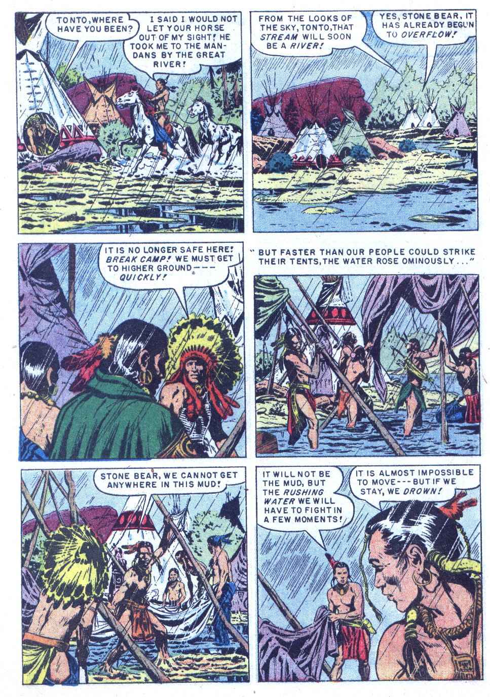 Read online Lone Ranger's Companion Tonto comic -  Issue #30 - 32