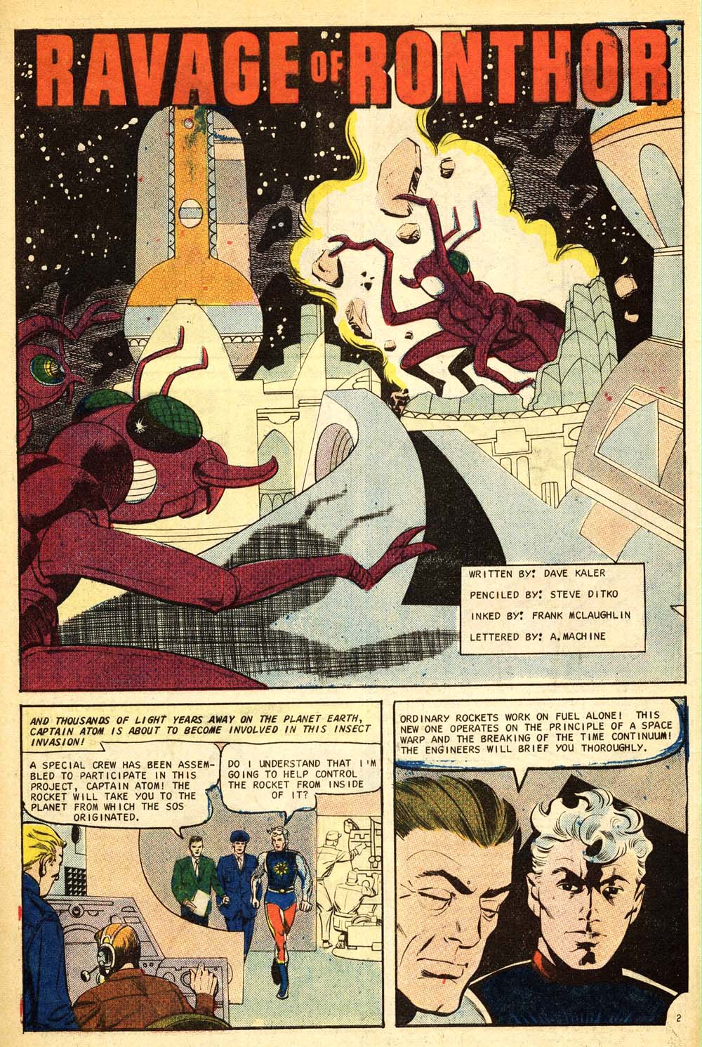 Read online Captain Atom (1965) comic -  Issue #88 - 3