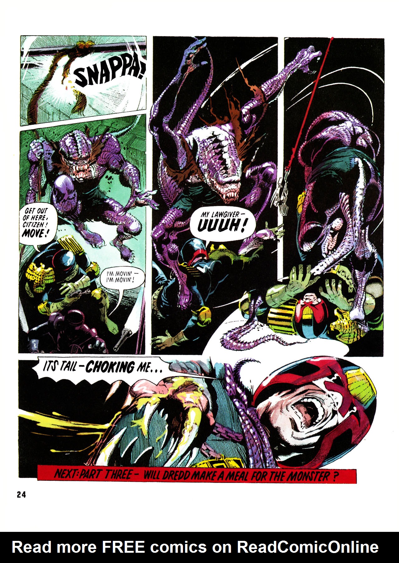 Read online Judge Dredd Definitive Editions comic -  Issue # TPB Bad Science - 24