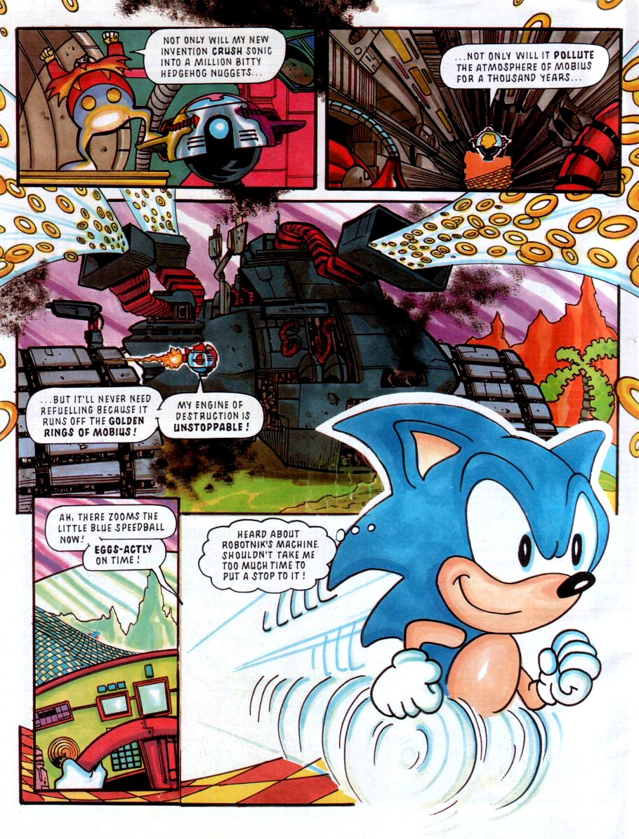 Read online Sonic the Comic comic -  Issue #1 - 4