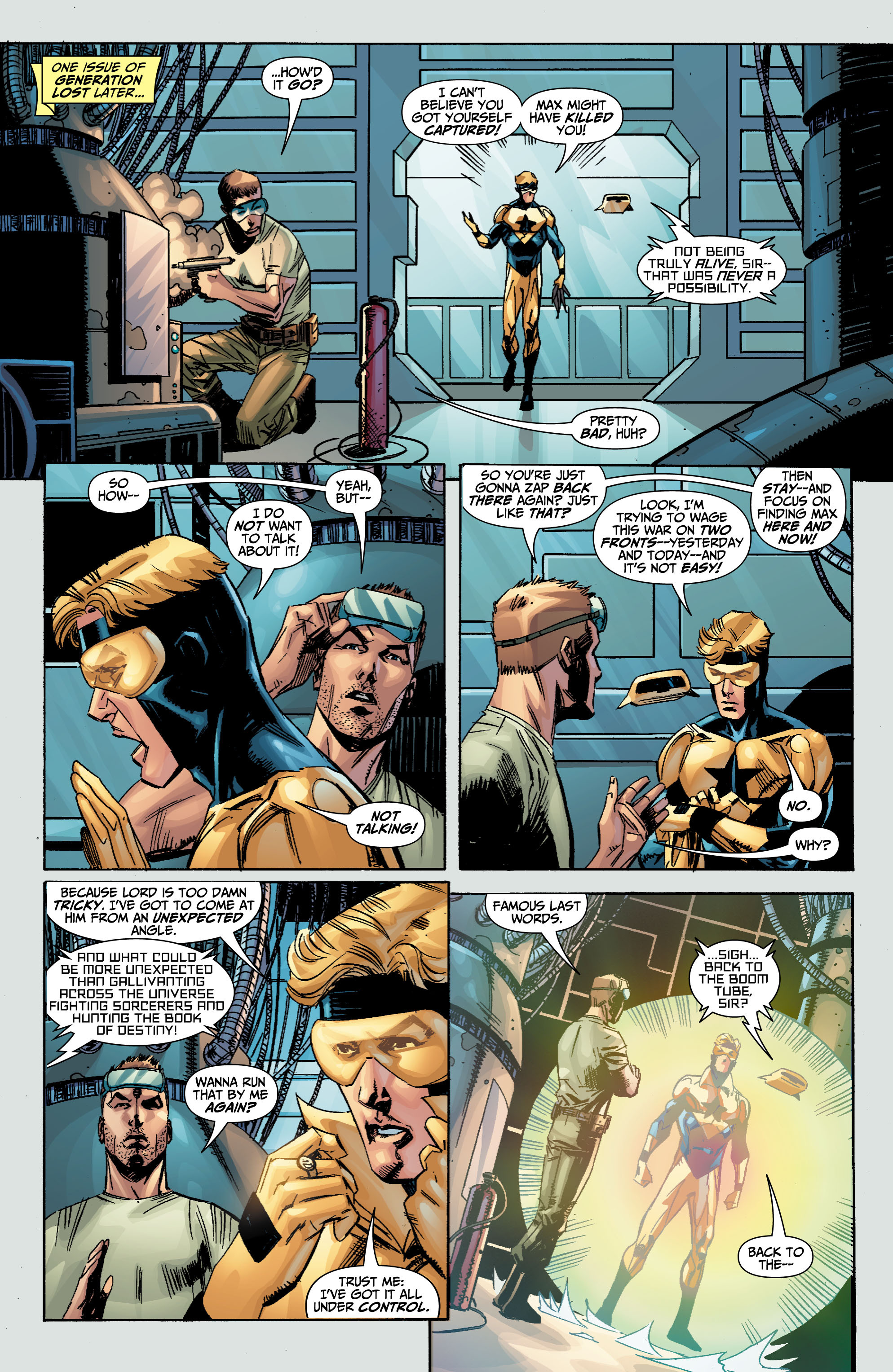 Read online Booster Gold (2007) comic -  Issue #36 - 10