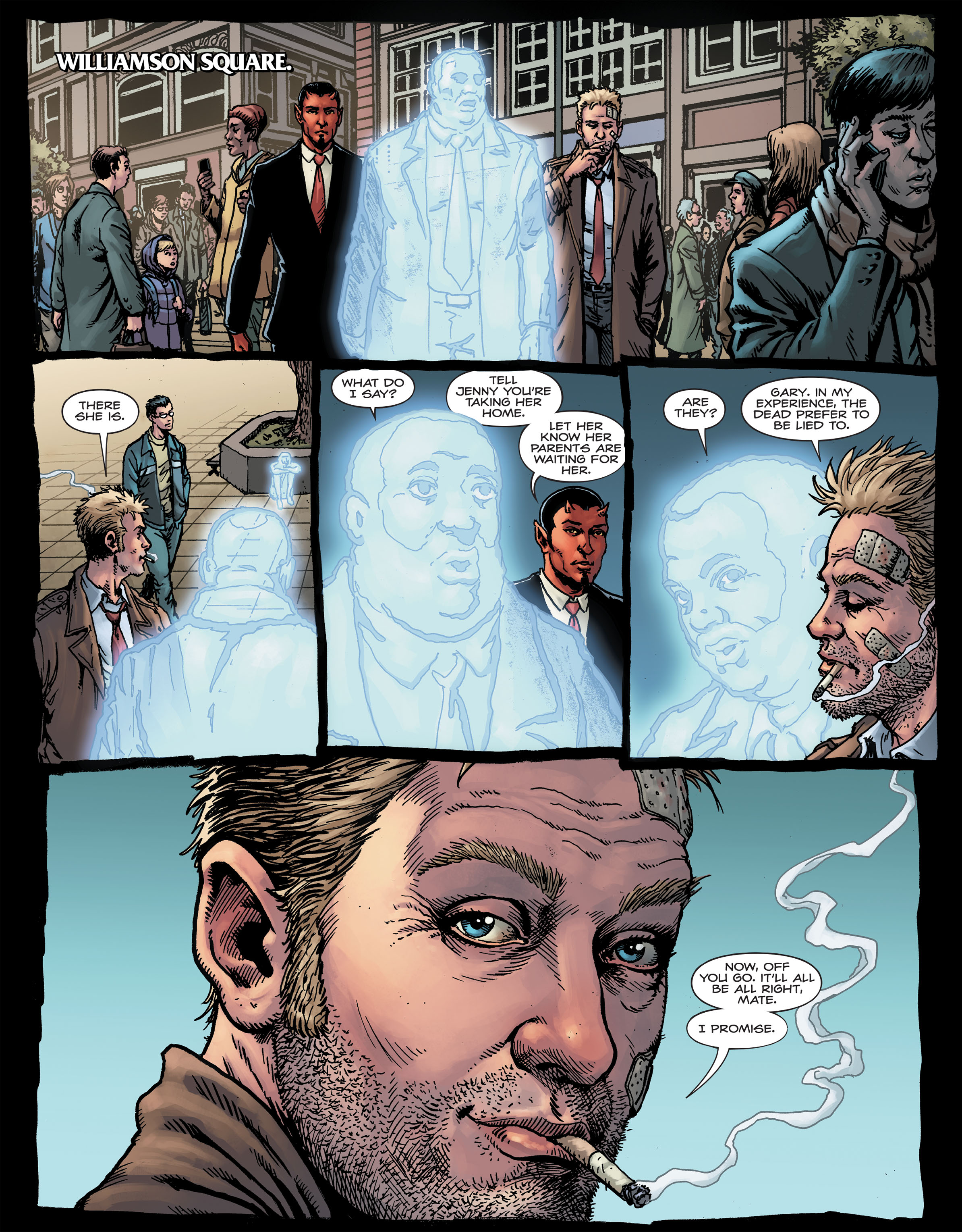 Read online Hellblazer: Rise and Fall comic -  Issue #3 - 38