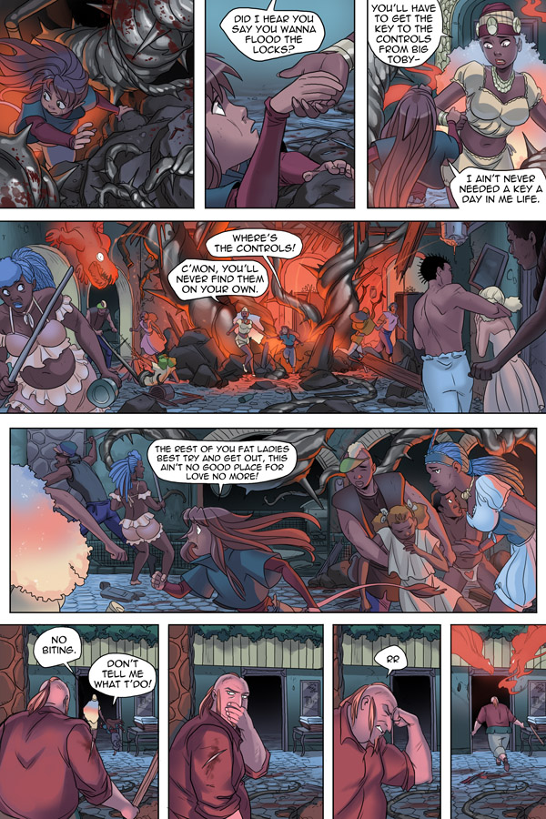 Read online Unsounded comic -  Issue #10 - 114