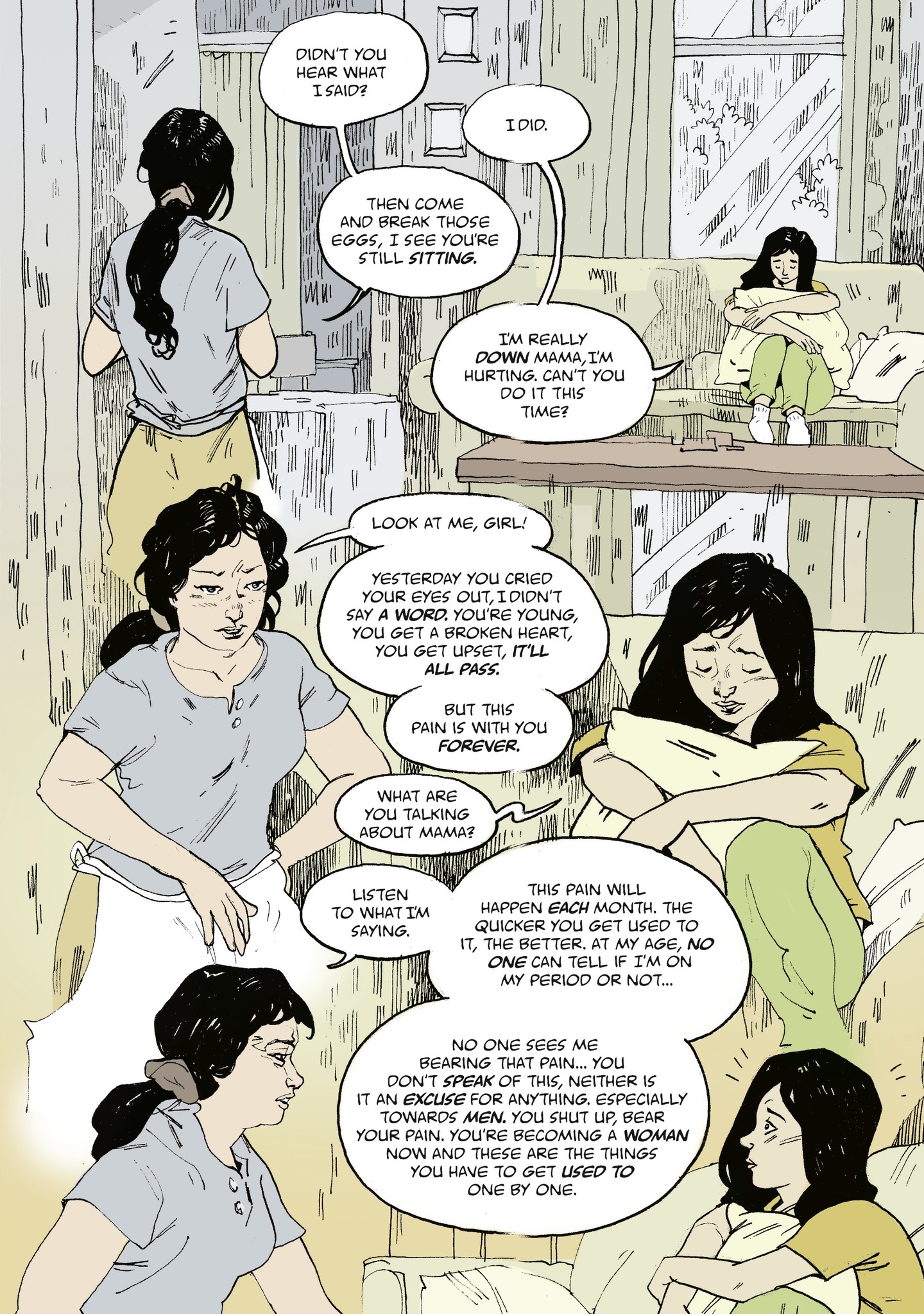 Read online Perihan The Girl Without A Mouth comic -  Issue # TPB - 61