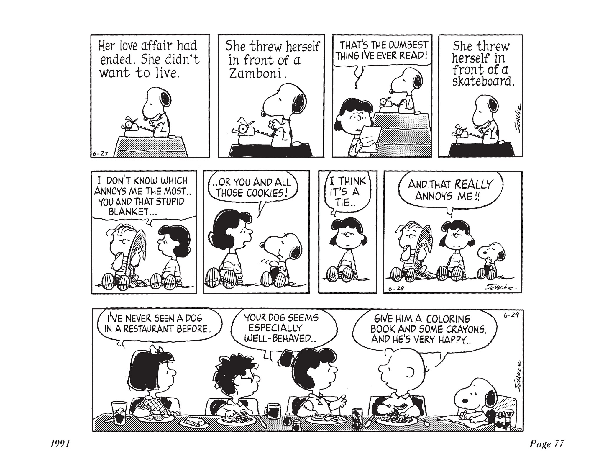 Read online The Complete Peanuts comic -  Issue # TPB 21 - 91