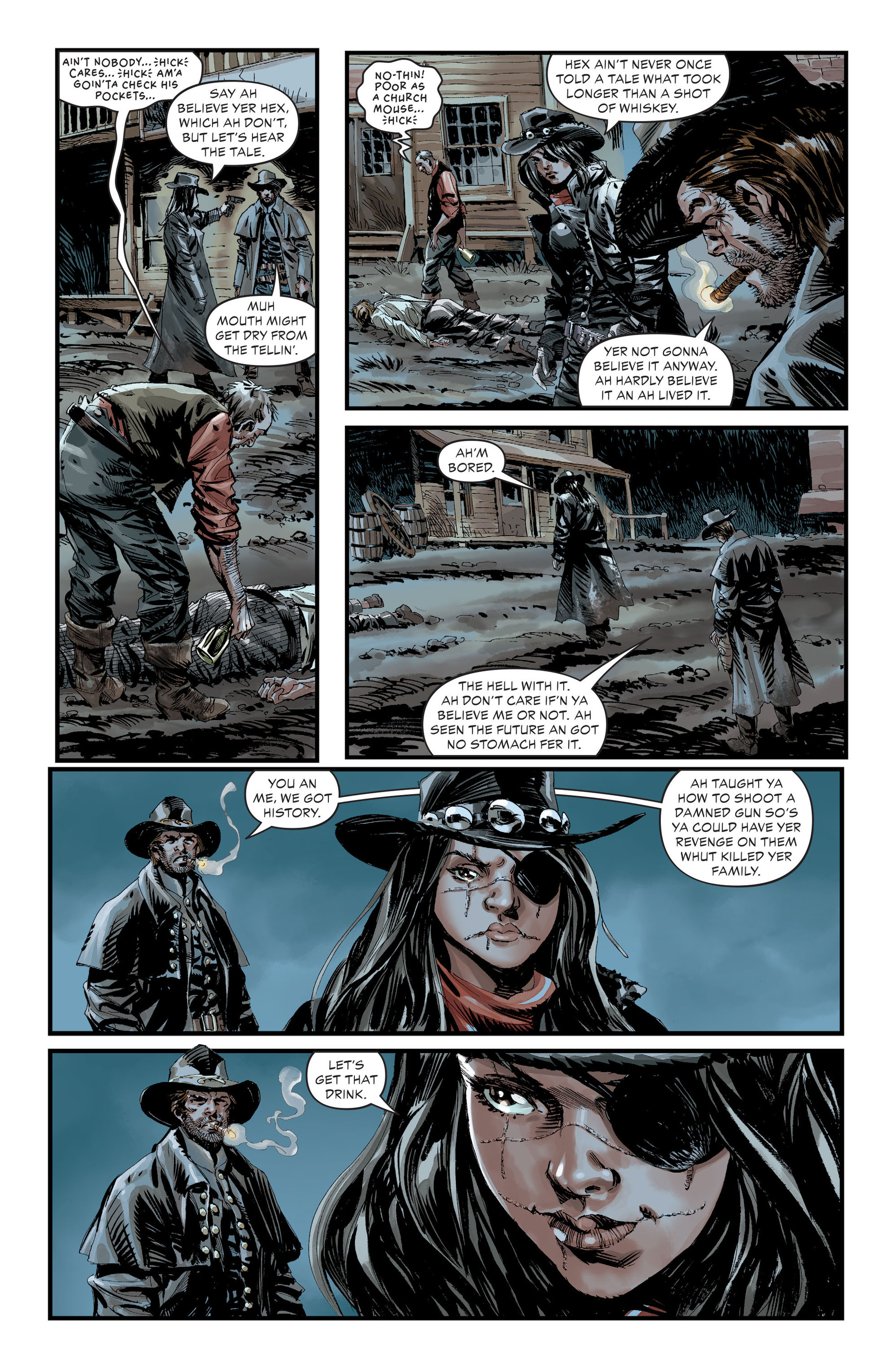 Read online All-Star Western (2011) comic -  Issue #30 - 11