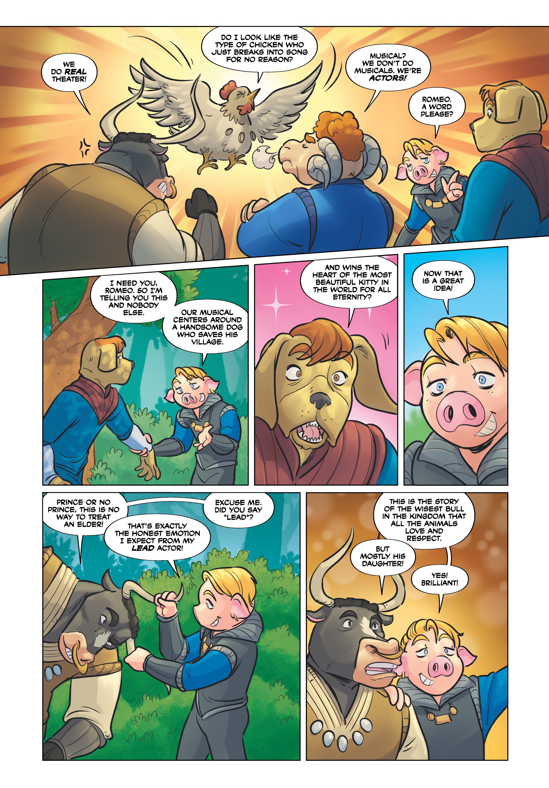 Read online Ham-let: A Shakespearean Mash-up comic -  Issue # Full - 22