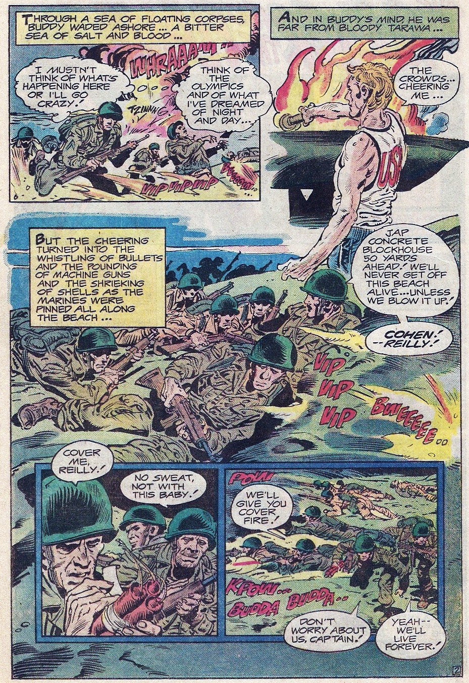Read online G.I. Combat (1952) comic -  Issue #238 - 36