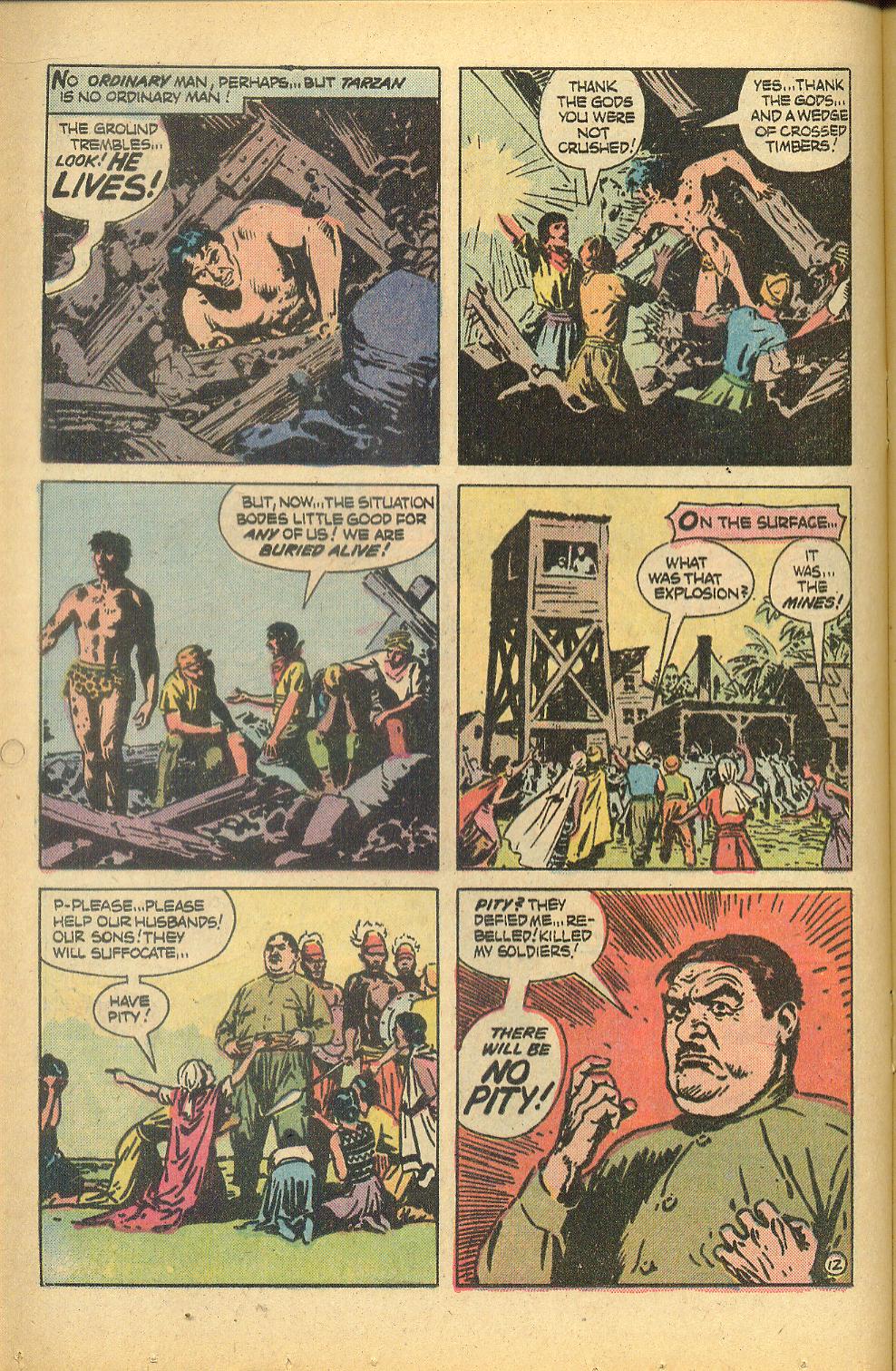 Read online Tarzan (1972) comic -  Issue #215 - 16