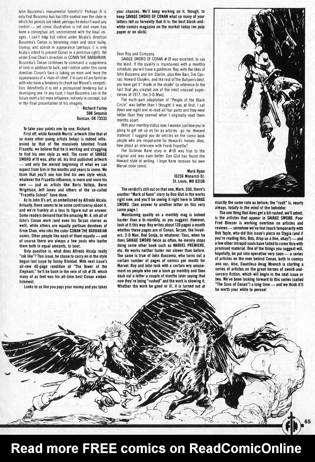 The Savage Sword Of Conan issue 23 - Page 60