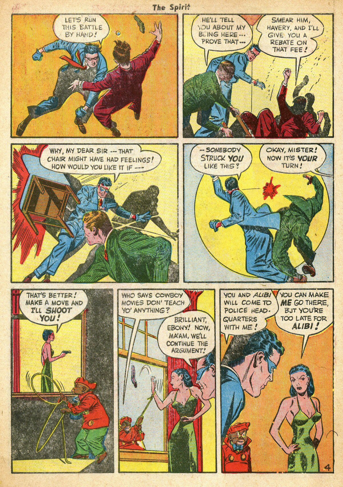 Read online The Spirit (1944) comic -  Issue #14 - 6