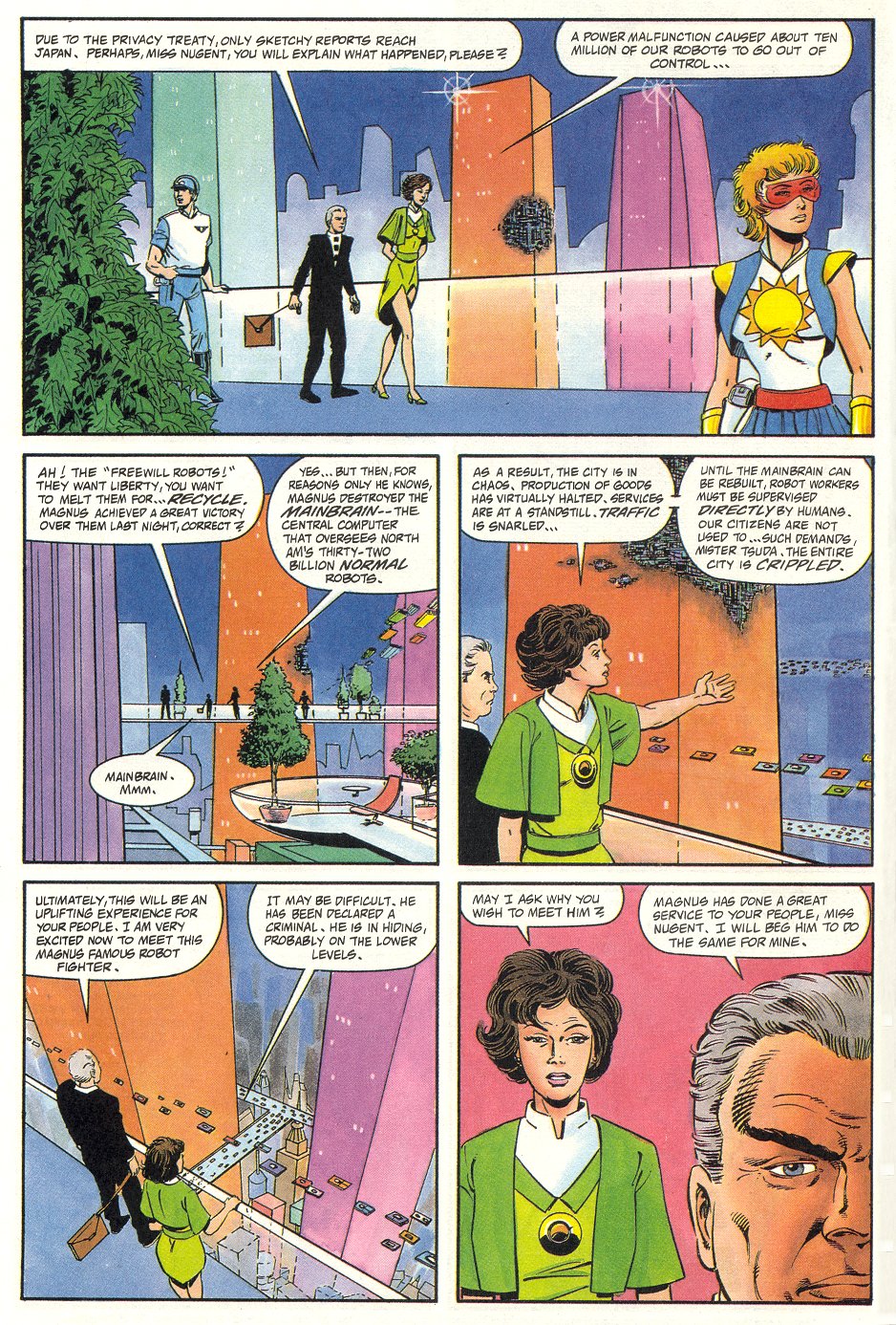 Read online Magnus Robot Fighter (1991) comic -  Issue #5 - 5