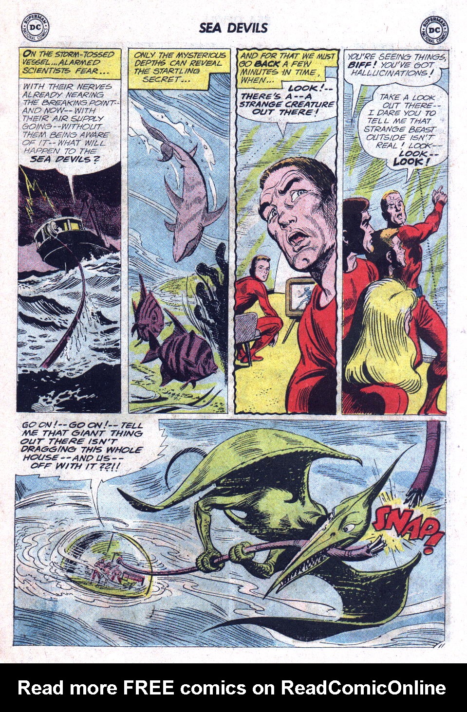 Read online Sea Devils comic -  Issue #11 - 15