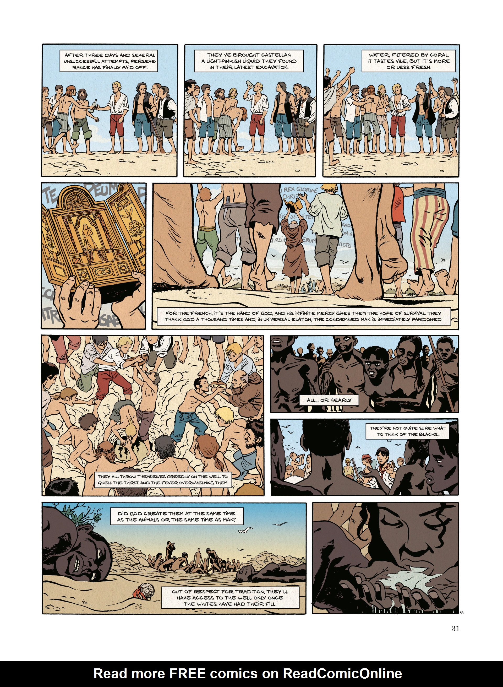 Read online The Forgotten Slaves of Tromelin comic -  Issue # TPB - 33