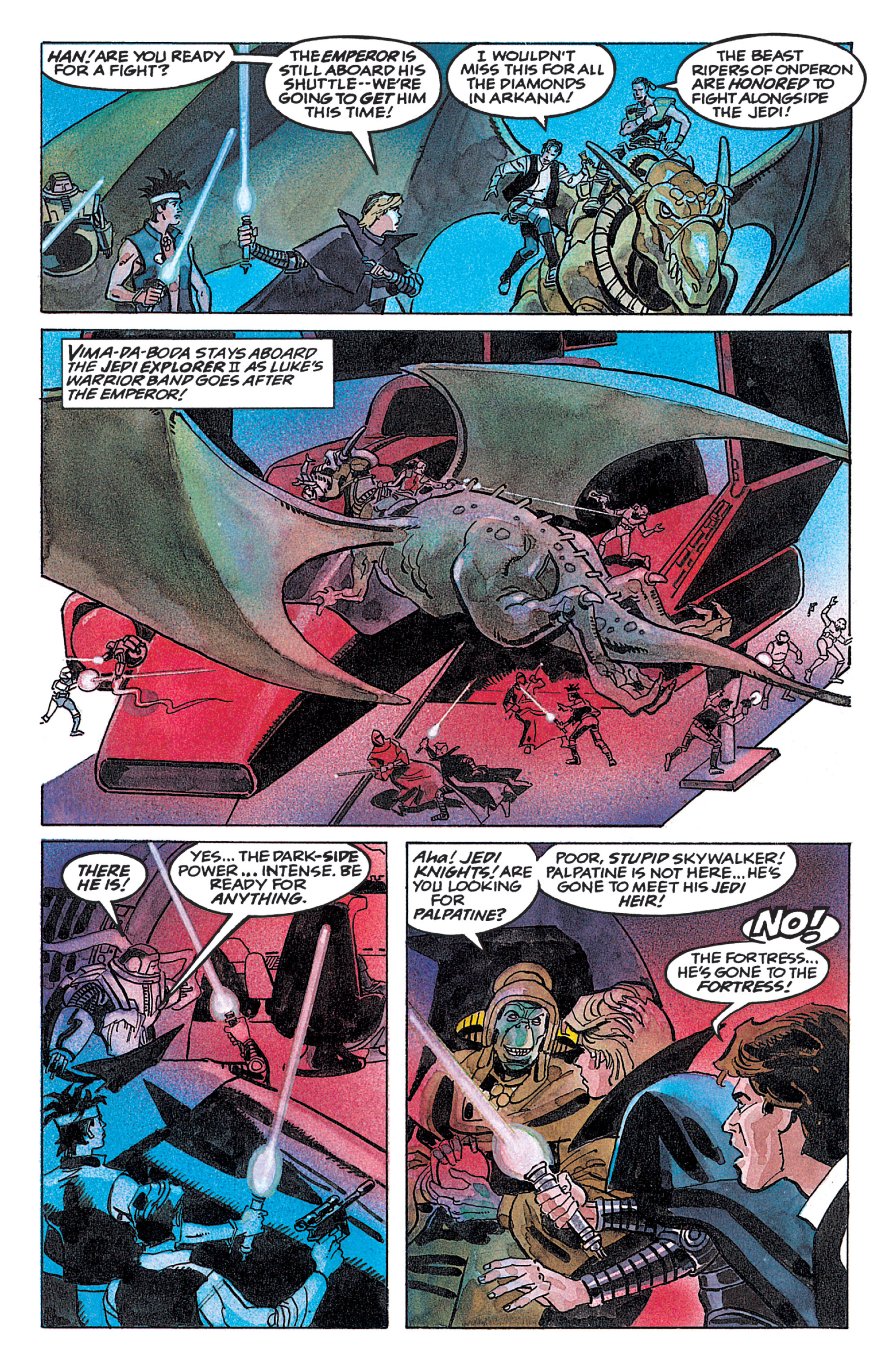 Read online Star Wars: Dark Empire Trilogy comic -  Issue # TPB (Part 4) - 45