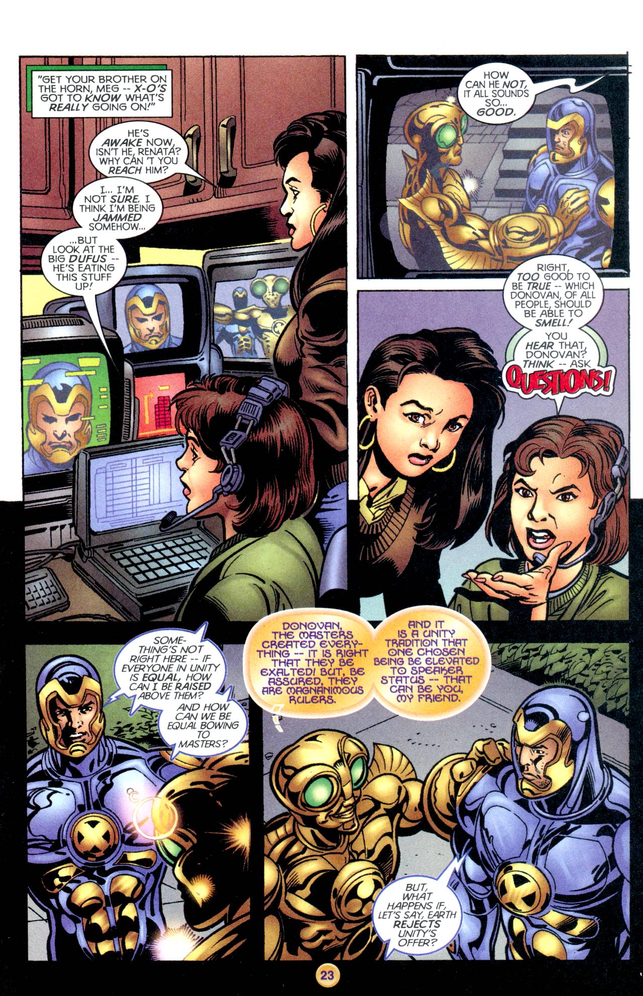 Read online X-O Manowar (1996) comic -  Issue #12 - 21