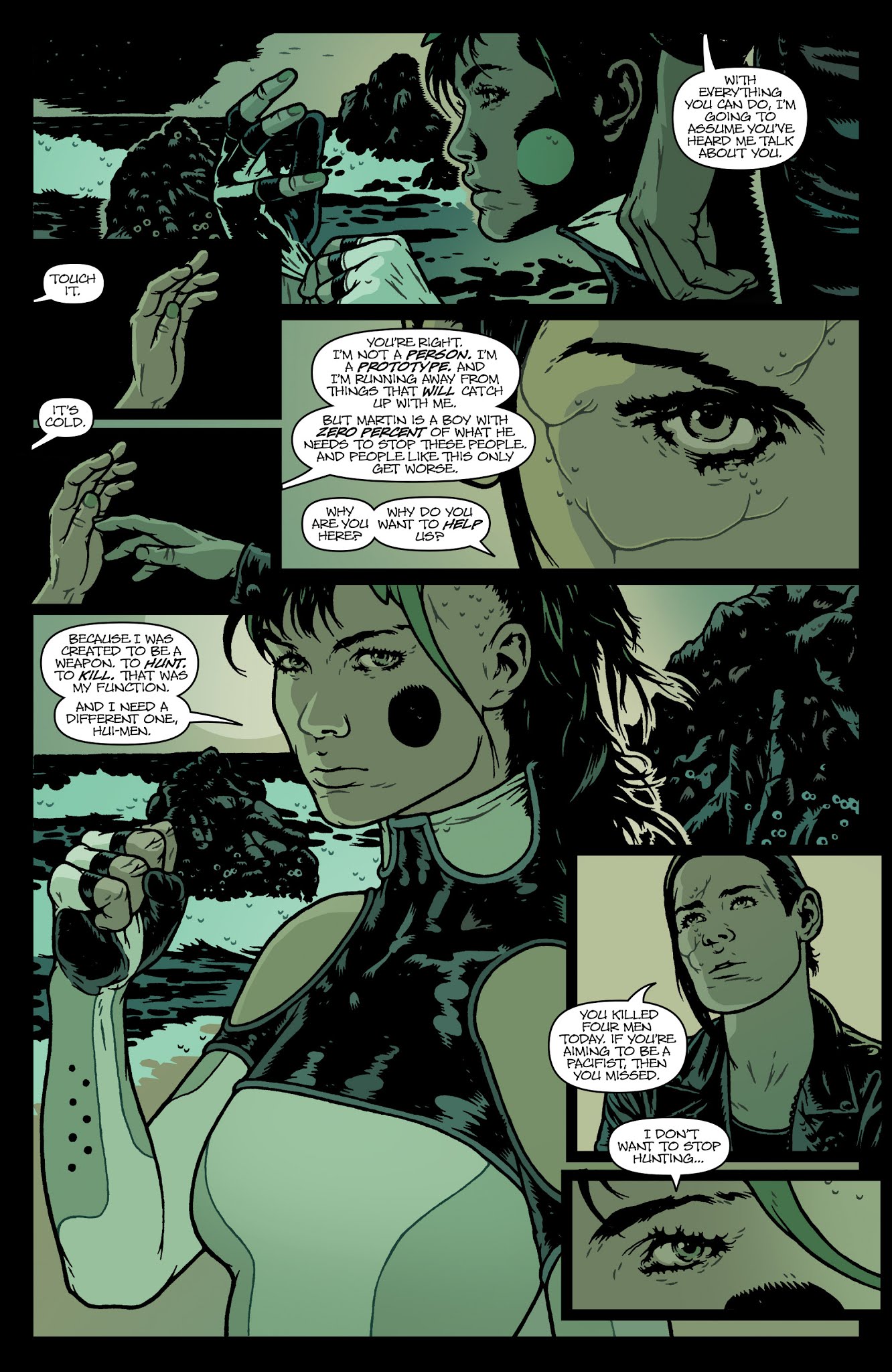 Read online Aphrodite V comic -  Issue #2 - 21
