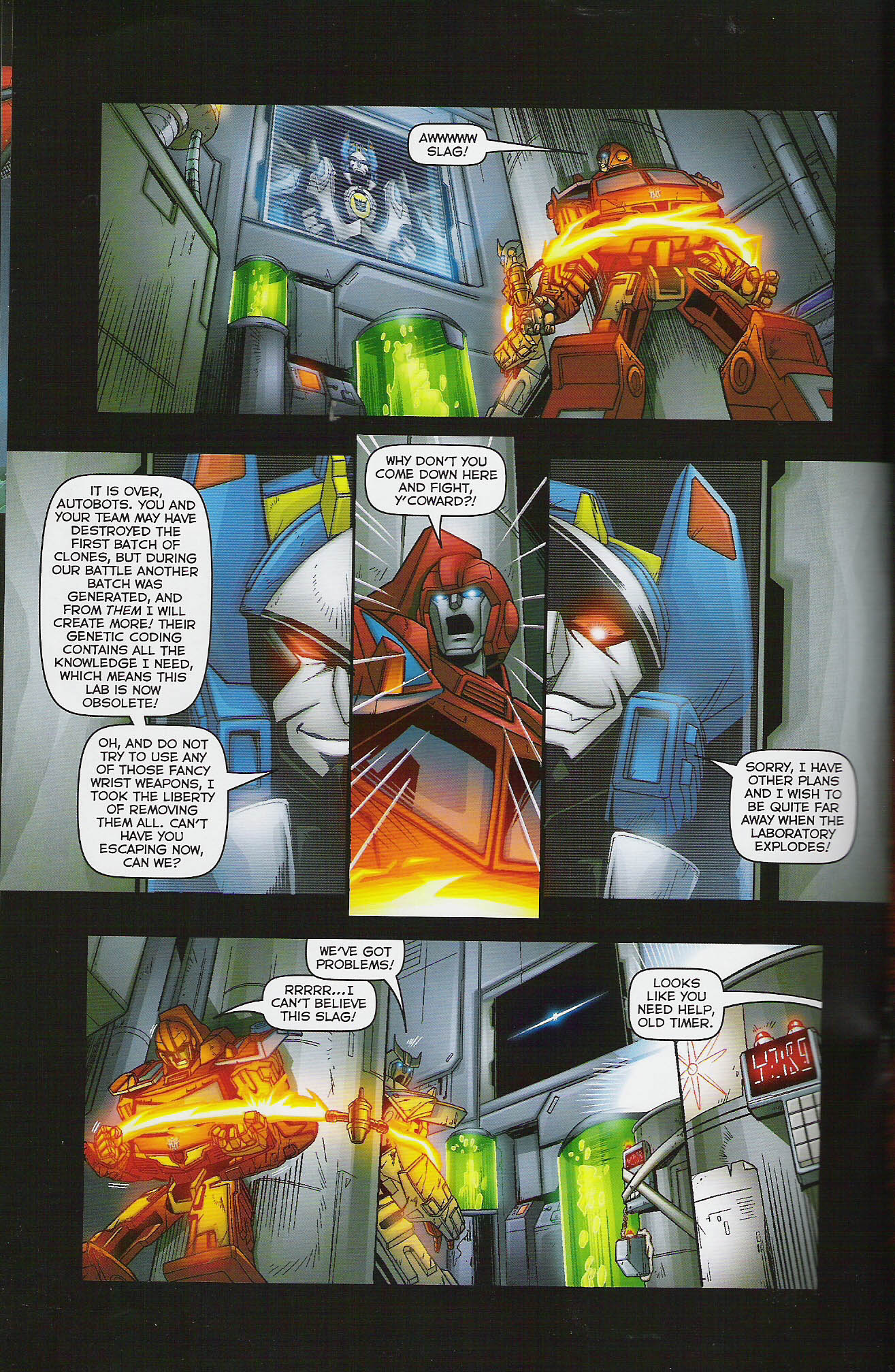 Read online Transformers: Timelines comic -  Issue #0 Descent Into Evil - 16