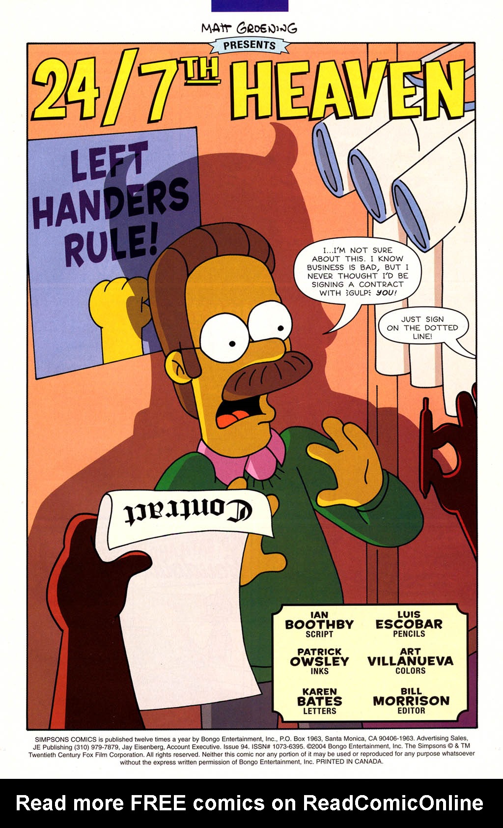 Read online Simpsons Comics comic -  Issue #94 - 2