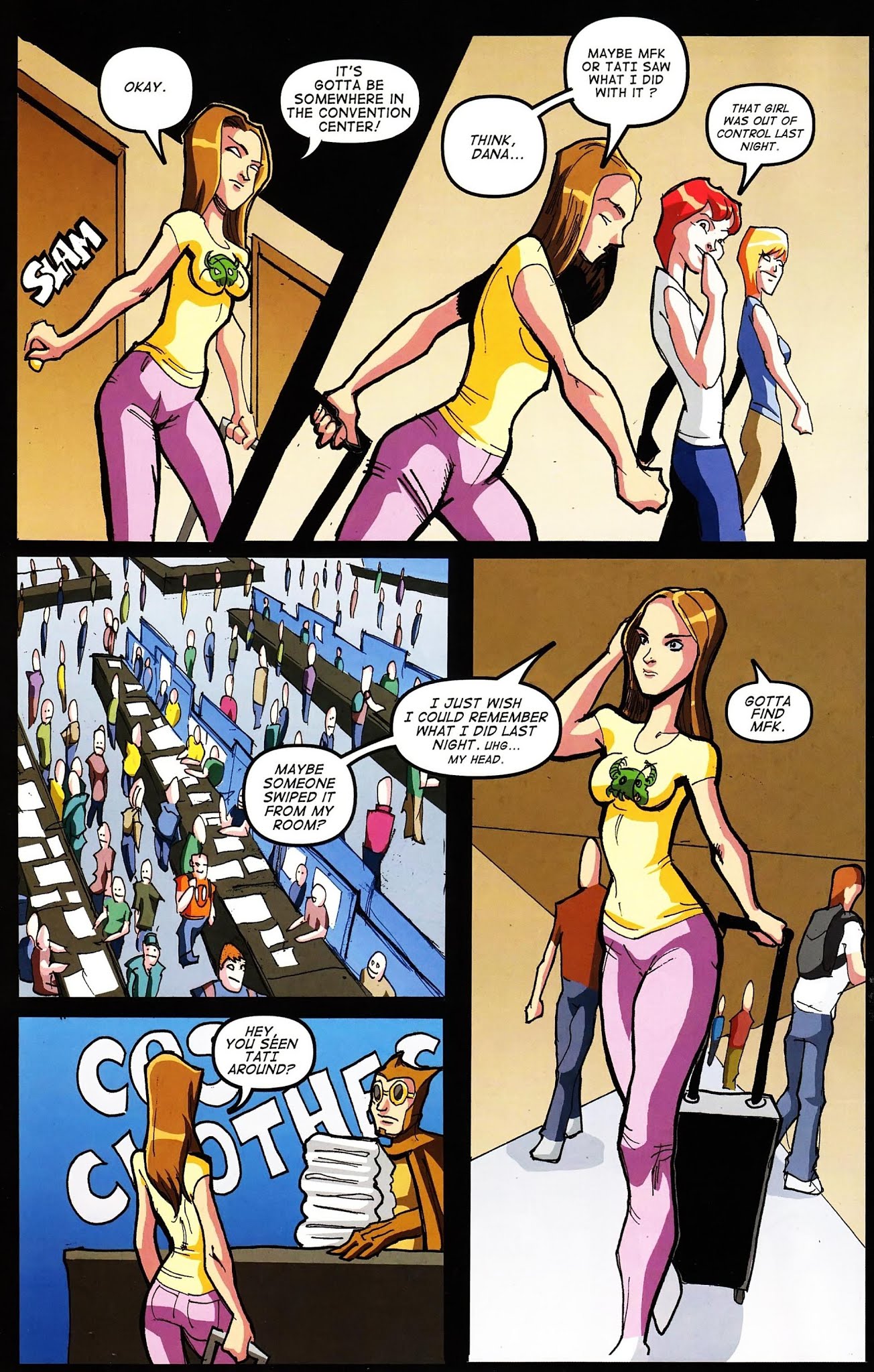 Read online The Adventures of a Comic Con Girl comic -  Issue #1 - 6