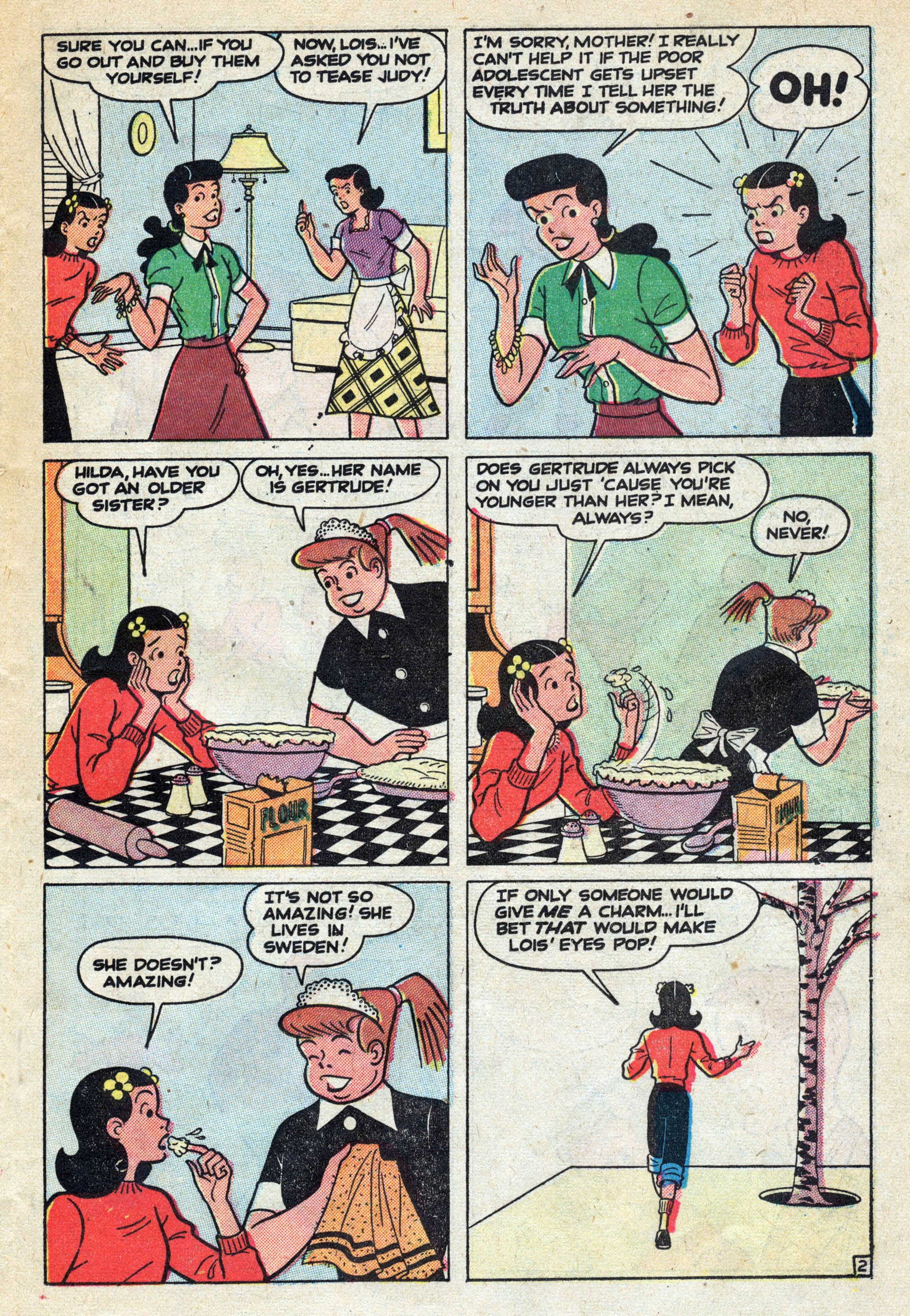 Read online Junior Miss (1947) comic -  Issue #39 - 19