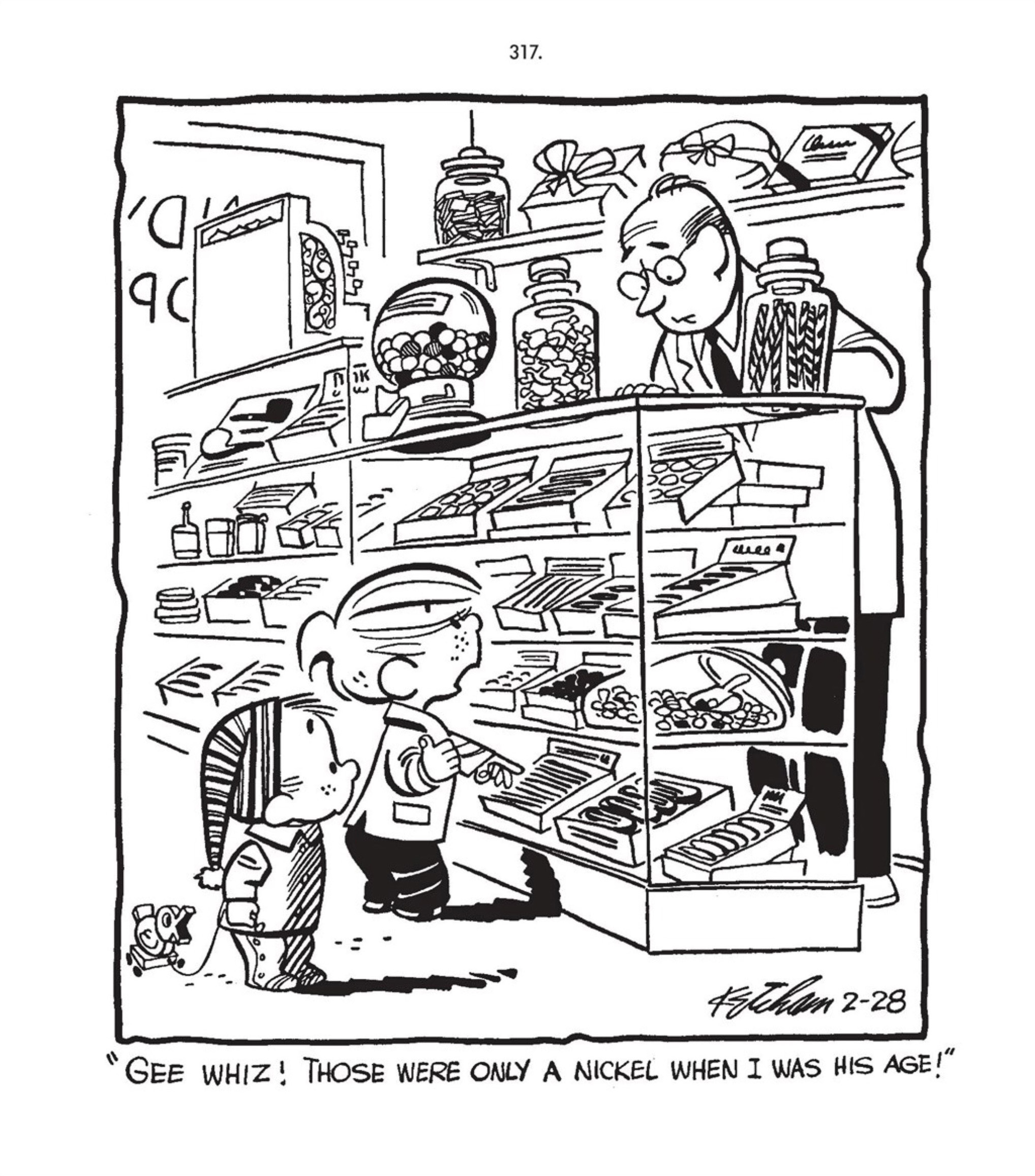 Read online Hank Ketcham's Complete Dennis the Menace comic -  Issue # TPB 1 (Part 4) - 43