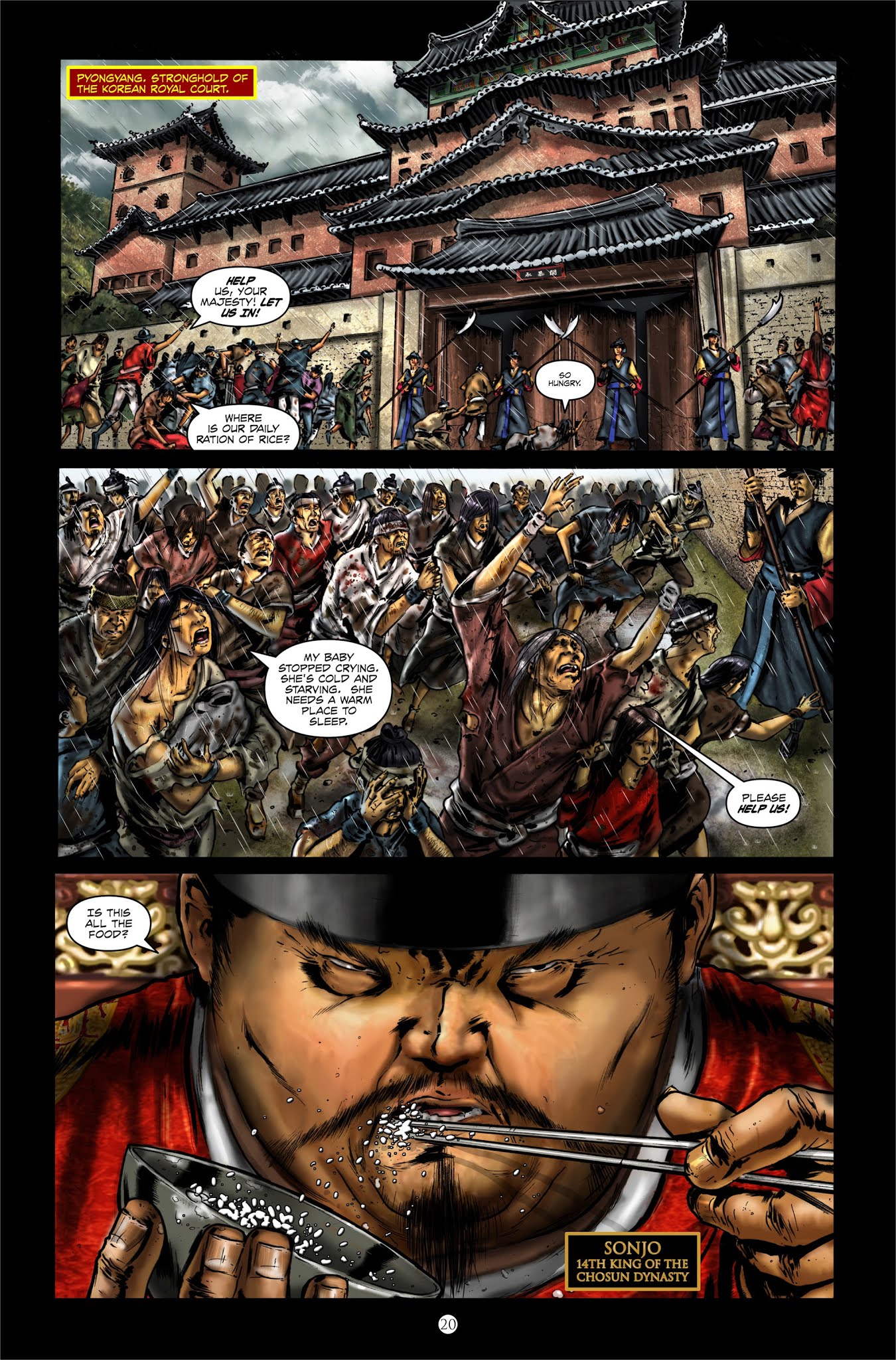 Read online Yi Soon Shin: Warrior and Defender comic -  Issue # TPB (Part 2) - 13