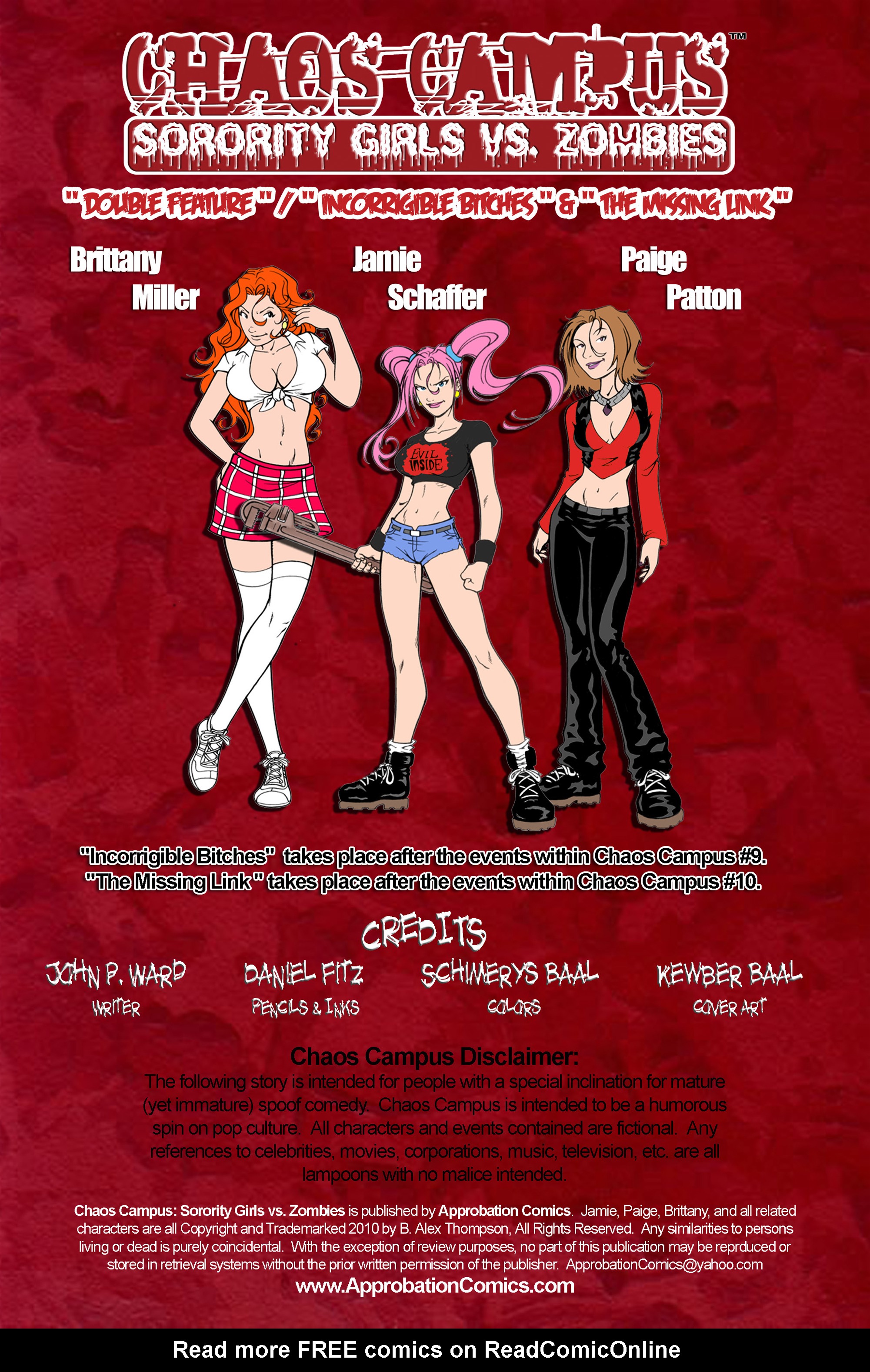 Read online Chaos Campus: Extra Credit comic -  Issue #3 - 2
