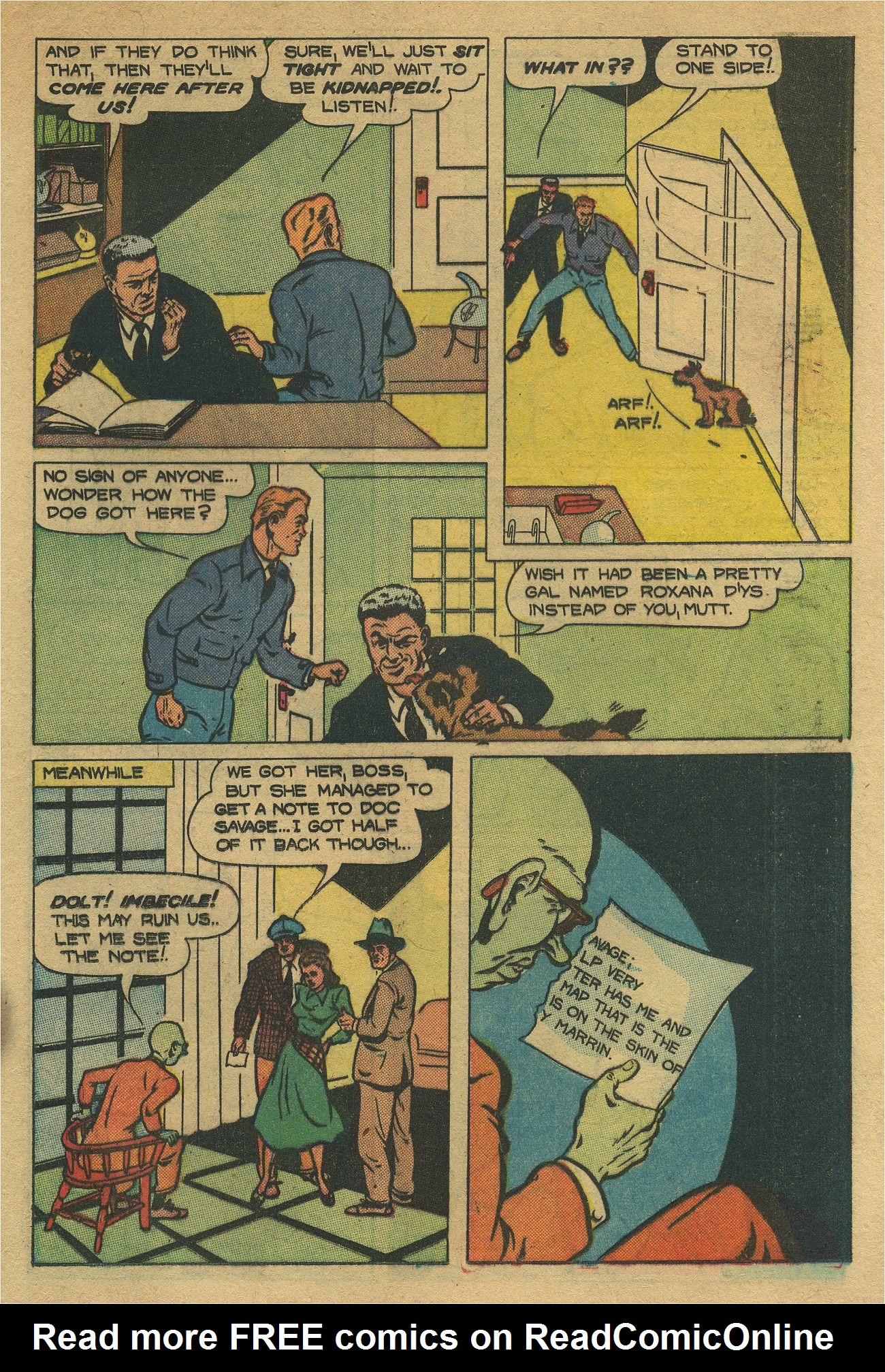 Read online Shadow Comics comic -  Issue #93 - 24
