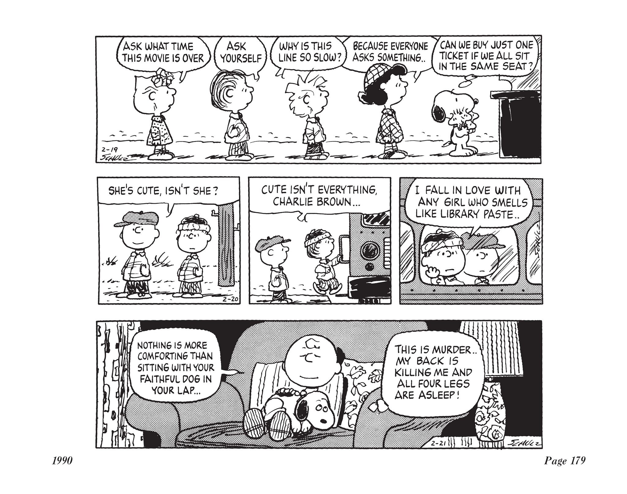 Read online The Complete Peanuts comic -  Issue # TPB 20 - 194