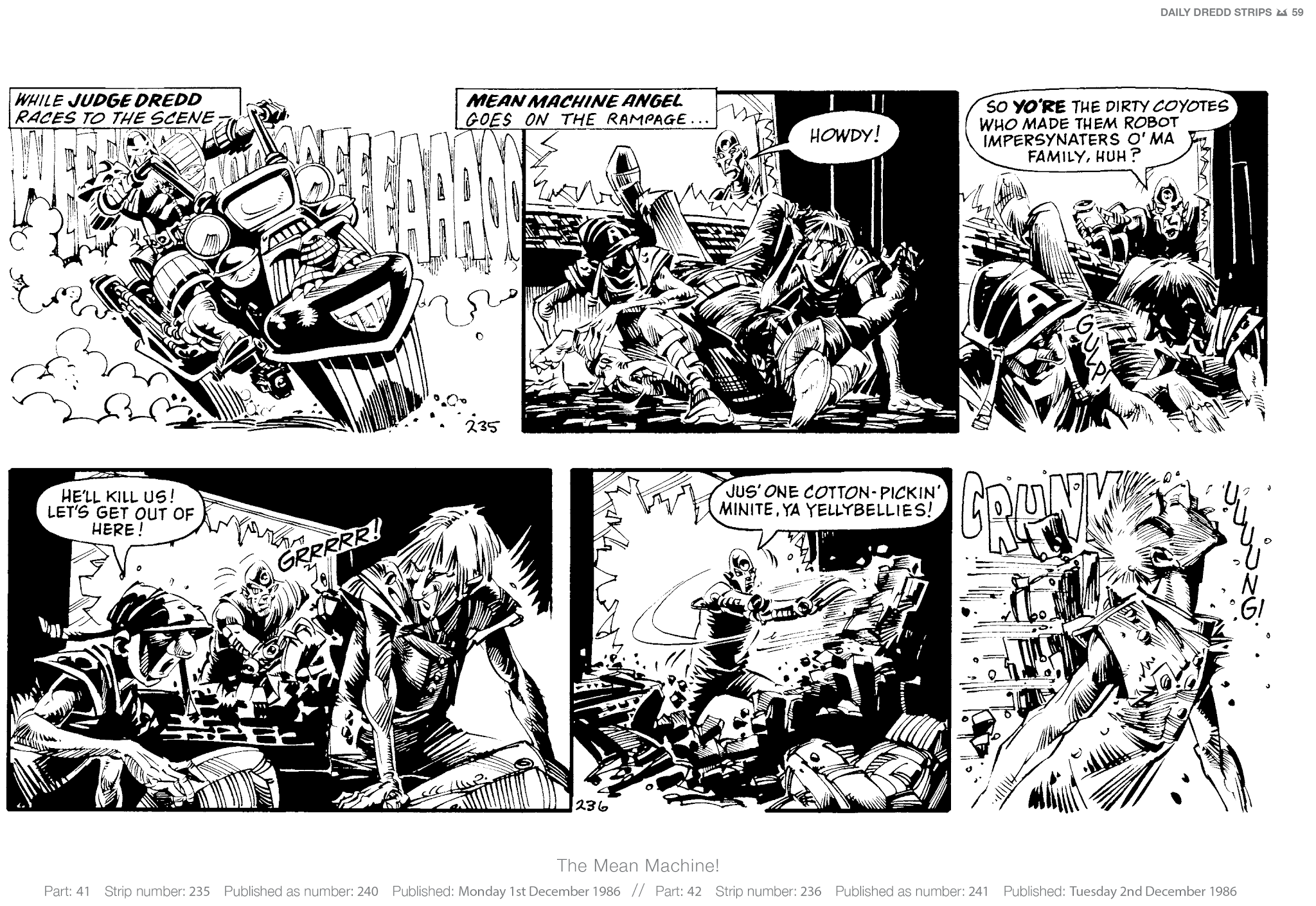 Read online Judge Dredd: The Daily Dredds comic -  Issue # TPB 2 - 62